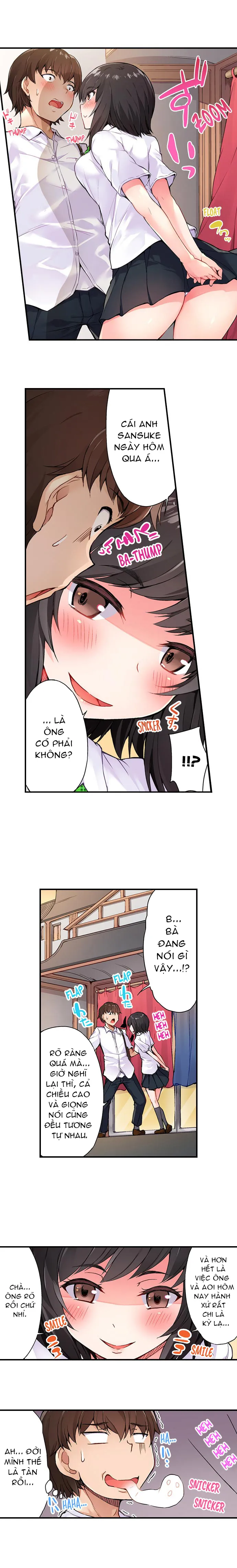 HentaiVN.net - Ảnh 8 - Traditional Job of Washing Girls' Body [Araiya-san!: Ore to Aitsu ga Onnayu de!?; Miss Washer!: Her and I in Female Bath!?] - Chap 4