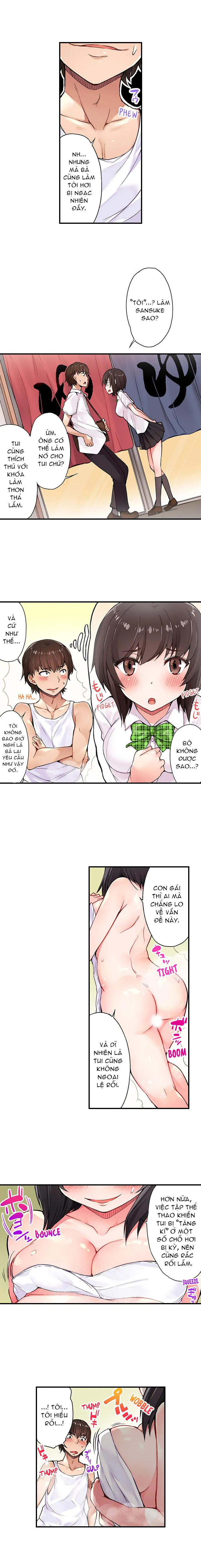 HentaiVN.net - Ảnh 4 - Traditional Job of Washing Girls' Body [Araiya-san!: Ore to Aitsu ga Onnayu de!?; Miss Washer!: Her and I in Female Bath!?] - Chap 5