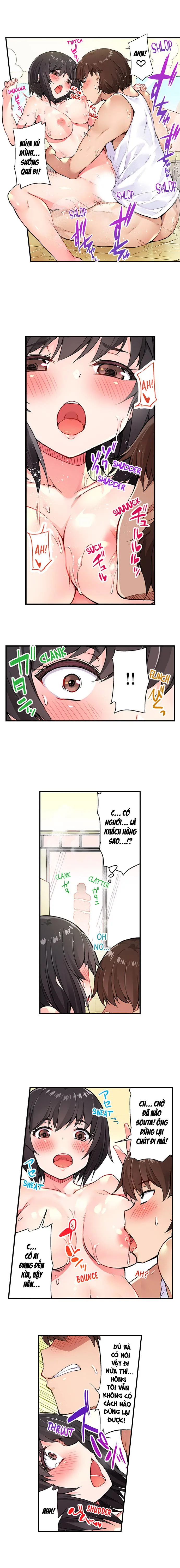 HentaiVN.net - Ảnh 4 - Traditional Job of Washing Girls' Body [Araiya-san!: Ore to Aitsu ga Onnayu de!?; Miss Washer!: Her and I in Female Bath!?] - Chap 6: Thịt Đội Trưởng!