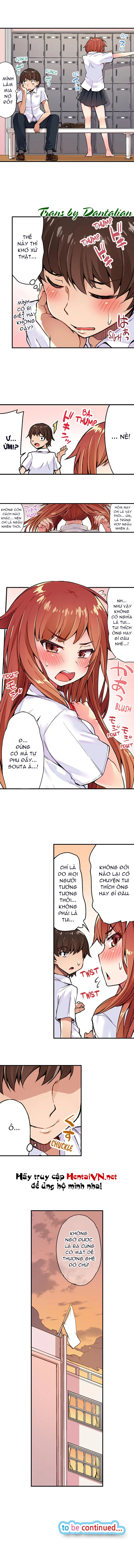 HentaiVN.net - Ảnh 10 - Traditional Job of Washing Girls' Body [Araiya-san!: Ore to Aitsu ga Onnayu de!?; Miss Washer!: Her and I in Female Bath!?] - Chap 9: Thịt Xong Bé Aoi!