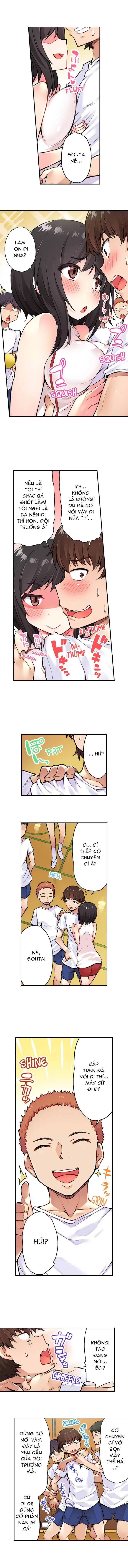 HentaiVN.net - Ảnh 4 - Traditional Job of Washing Girls' Body [Araiya-san!: Ore to Aitsu ga Onnayu de!?; Miss Washer!: Her and I in Female Bath!?] - Chap 10: Team Chị Gái!