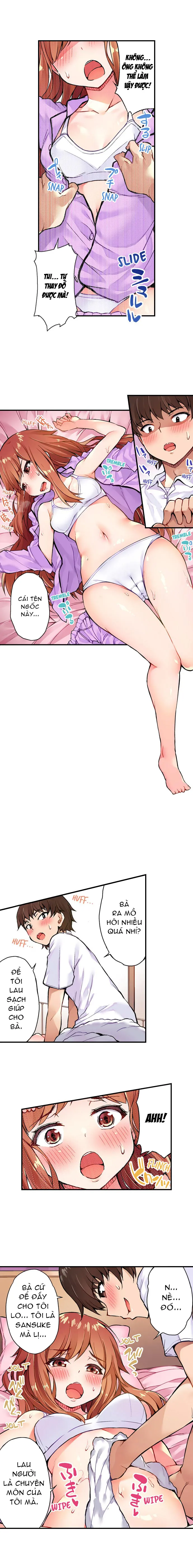 HentaiVN.net - Ảnh 7 - Traditional Job of Washing Girls' Body [Araiya-san!: Ore to Aitsu ga Onnayu de!?; Miss Washer!: Her and I in Female Bath!?] - Chap 11: Lại Sắp Thịt Aoi?