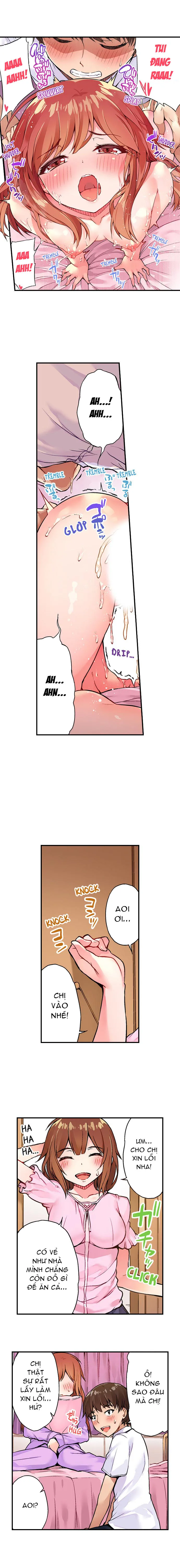 HentaiVN.net - Ảnh 9 - Traditional Job of Washing Girls' Body [Araiya-san!: Ore to Aitsu ga Onnayu de!?; Miss Washer!: Her and I in Female Bath!?] - Chap 12: Thịt Xong Aoi Lần Hai!