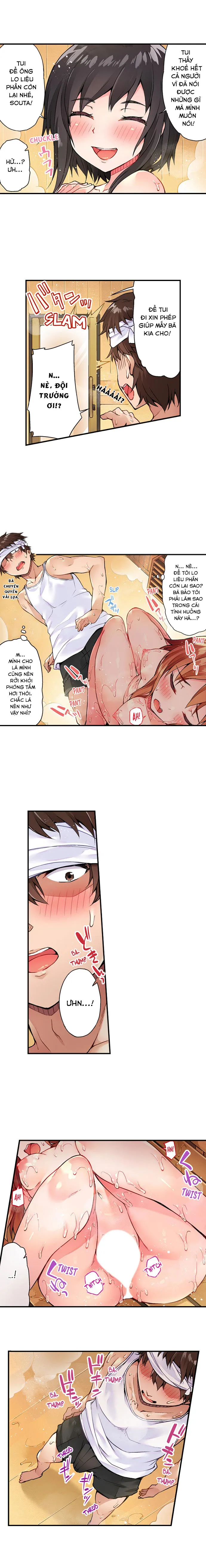 HentaiVN.net - Ảnh 4 - Traditional Job of Washing Girls' Body [Araiya-san!: Ore to Aitsu ga Onnayu de!?; Miss Washer!: Her and I in Female Bath!?] - Chap 15: Buổi Mát Xa Đặc Biệt!
