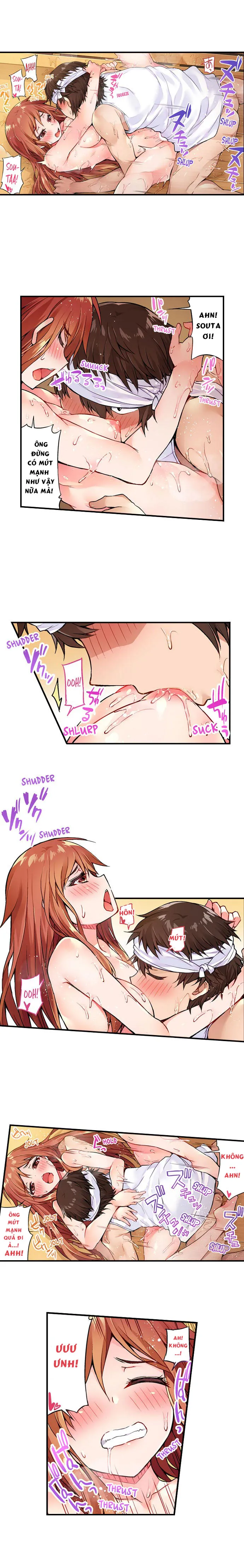 HentaiVN.net - Ảnh 8 - Traditional Job of Washing Girls' Body [Araiya-san!: Ore to Aitsu ga Onnayu de!?; Miss Washer!: Her and I in Female Bath!?] - Chap 15: Buổi Mát Xa Đặc Biệt!