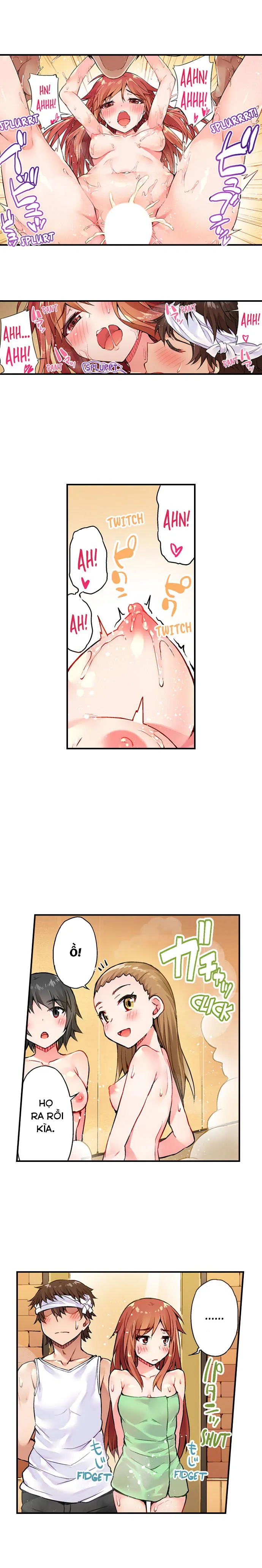 HentaiVN.net - Ảnh 9 - Traditional Job of Washing Girls' Body [Araiya-san!: Ore to Aitsu ga Onnayu de!?; Miss Washer!: Her and I in Female Bath!?] - Chap 15: Buổi Mát Xa Đặc Biệt!