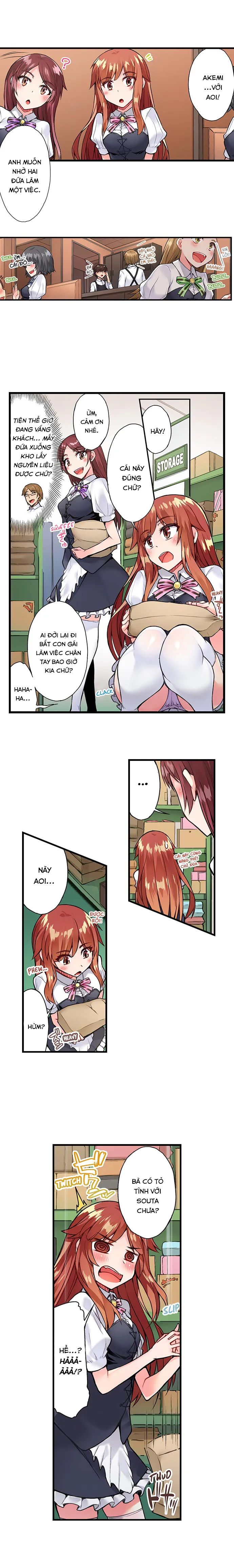 HentaiVN.net - Ảnh 6 - Traditional Job of Washing Girls' Body [Araiya-san!: Ore to Aitsu ga Onnayu de!?; Miss Washer!: Her and I in Female Bath!?] - Chap 51