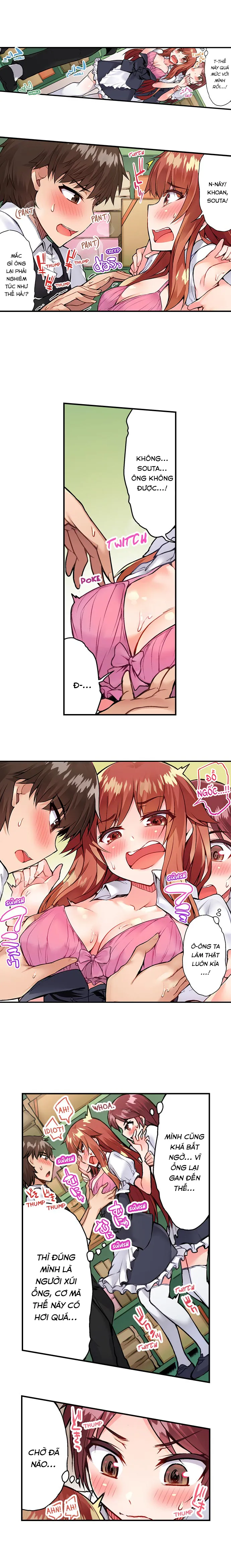 HentaiVN.net - Ảnh 3 - Traditional Job of Washing Girls' Body [Araiya-san!: Ore to Aitsu ga Onnayu de!?; Miss Washer!: Her and I in Female Bath!?] - Chap 52