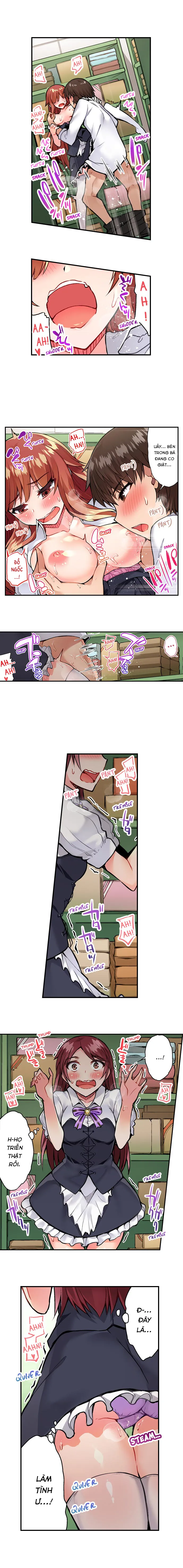 HentaiVN.net - Ảnh 6 - Traditional Job of Washing Girls' Body [Araiya-san!: Ore to Aitsu ga Onnayu de!?; Miss Washer!: Her and I in Female Bath!?] - Chap 53