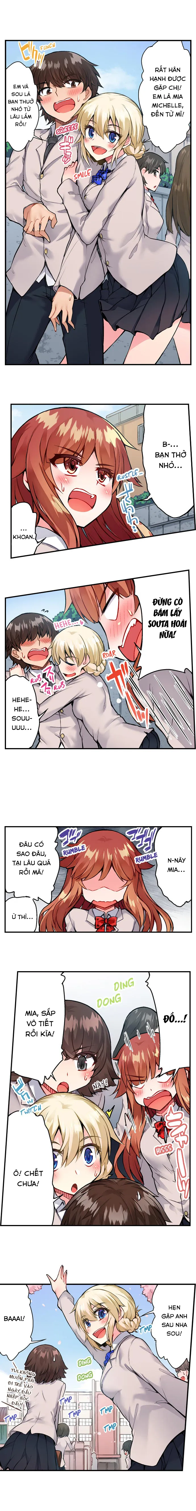 HentaiVN.net - Ảnh 5 - Traditional Job of Washing Girls' Body [Araiya-san!: Ore to Aitsu ga Onnayu de!?; Miss Washer!: Her and I in Female Bath!?] - Chap 59