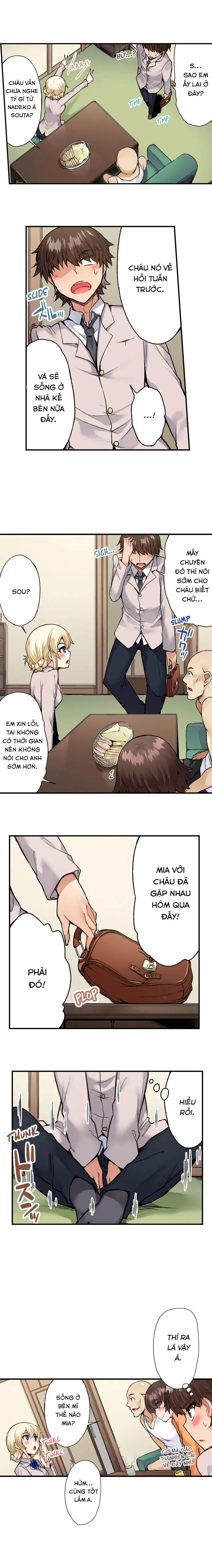 HentaiVN.net - Ảnh 7 - Traditional Job of Washing Girls' Body [Araiya-san!: Ore to Aitsu ga Onnayu de!?; Miss Washer!: Her and I in Female Bath!?] - Chap 59