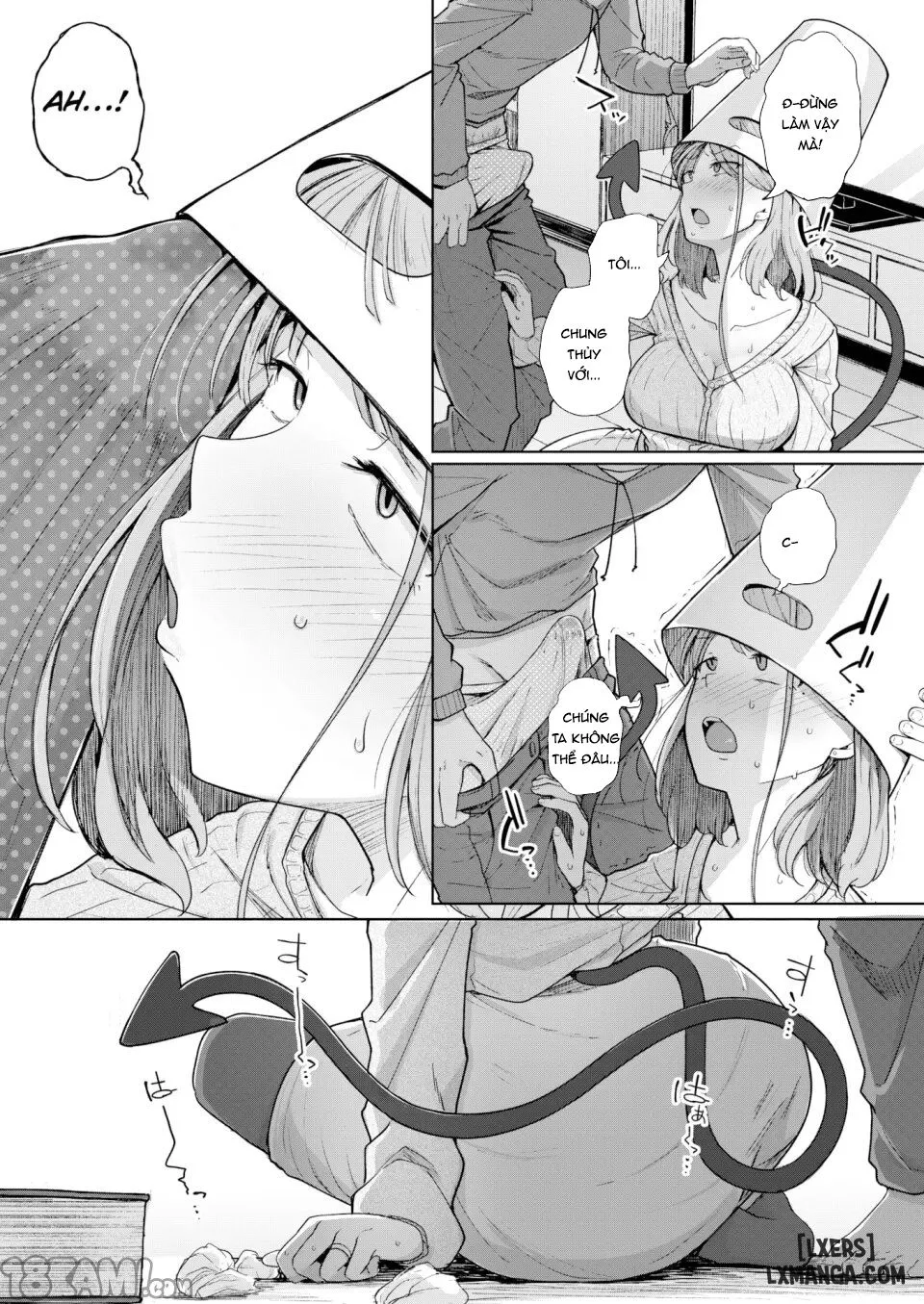 HentaiVN.net - Ảnh 13 - Otonari wa Succubus - Oneshot