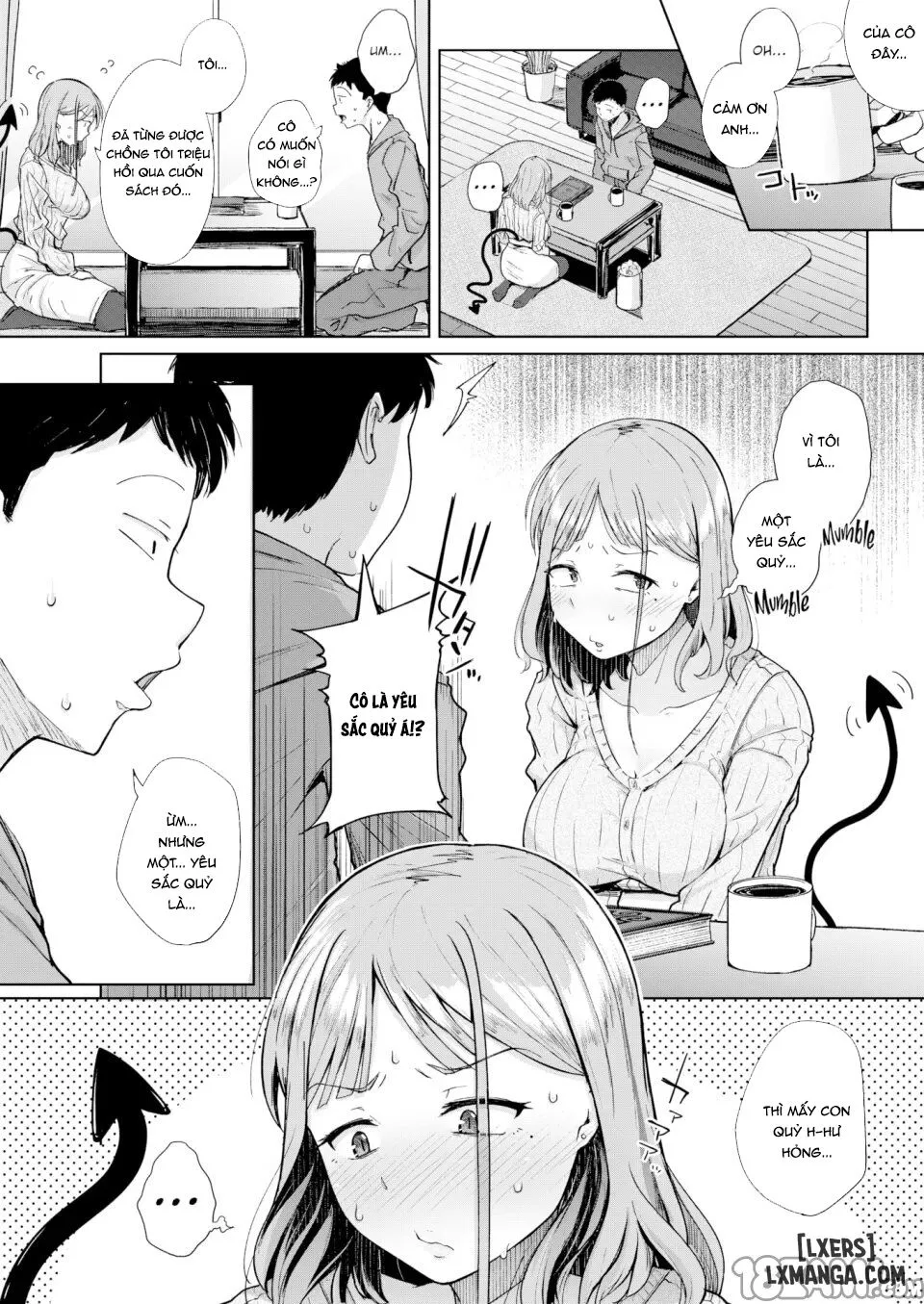 HentaiVN.net - Ảnh 8 - Otonari wa Succubus - Oneshot