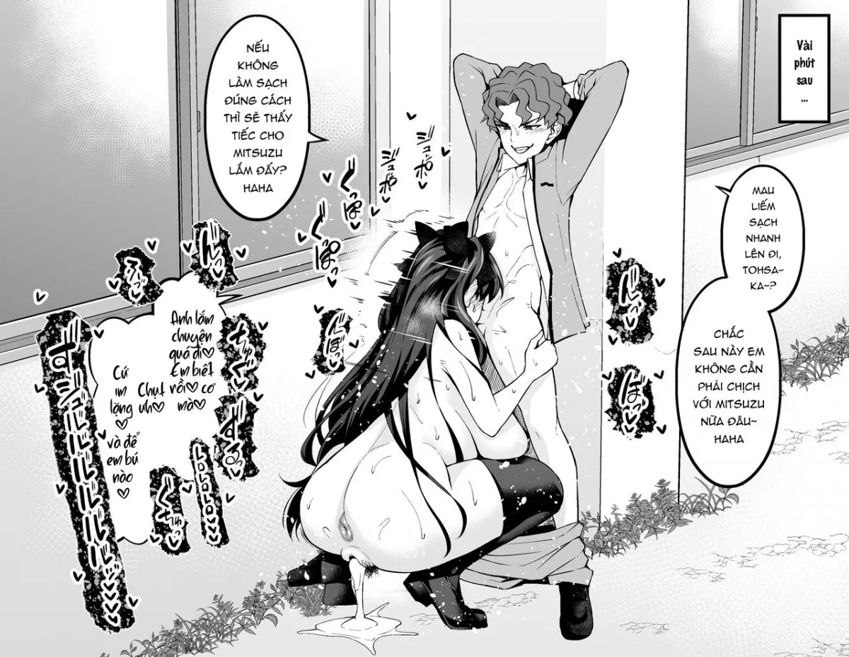 HentaiVN.net - Ảnh 11 - Rin Tohsaka, Shinji and cheating sex❤3 - Oneshot.