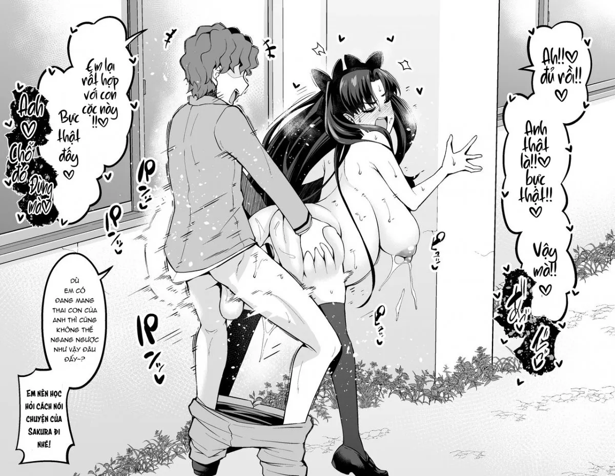 HentaiVN.net - Ảnh 8 - Rin Tohsaka, Shinji and cheating sex❤3 - Oneshot.