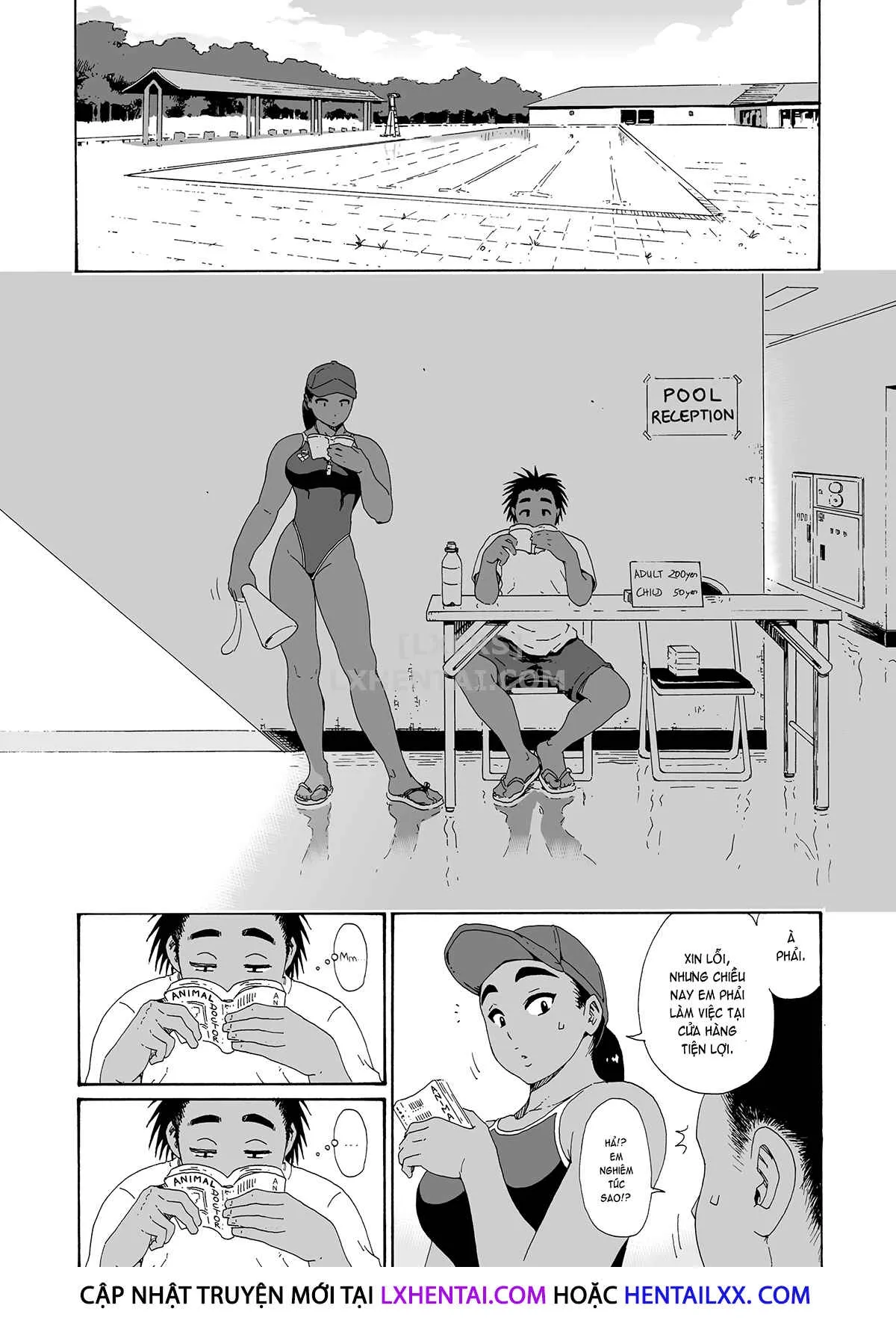 HentaiVN.net - Ảnh 5 - Swimming with Sayaka - Chap 3
