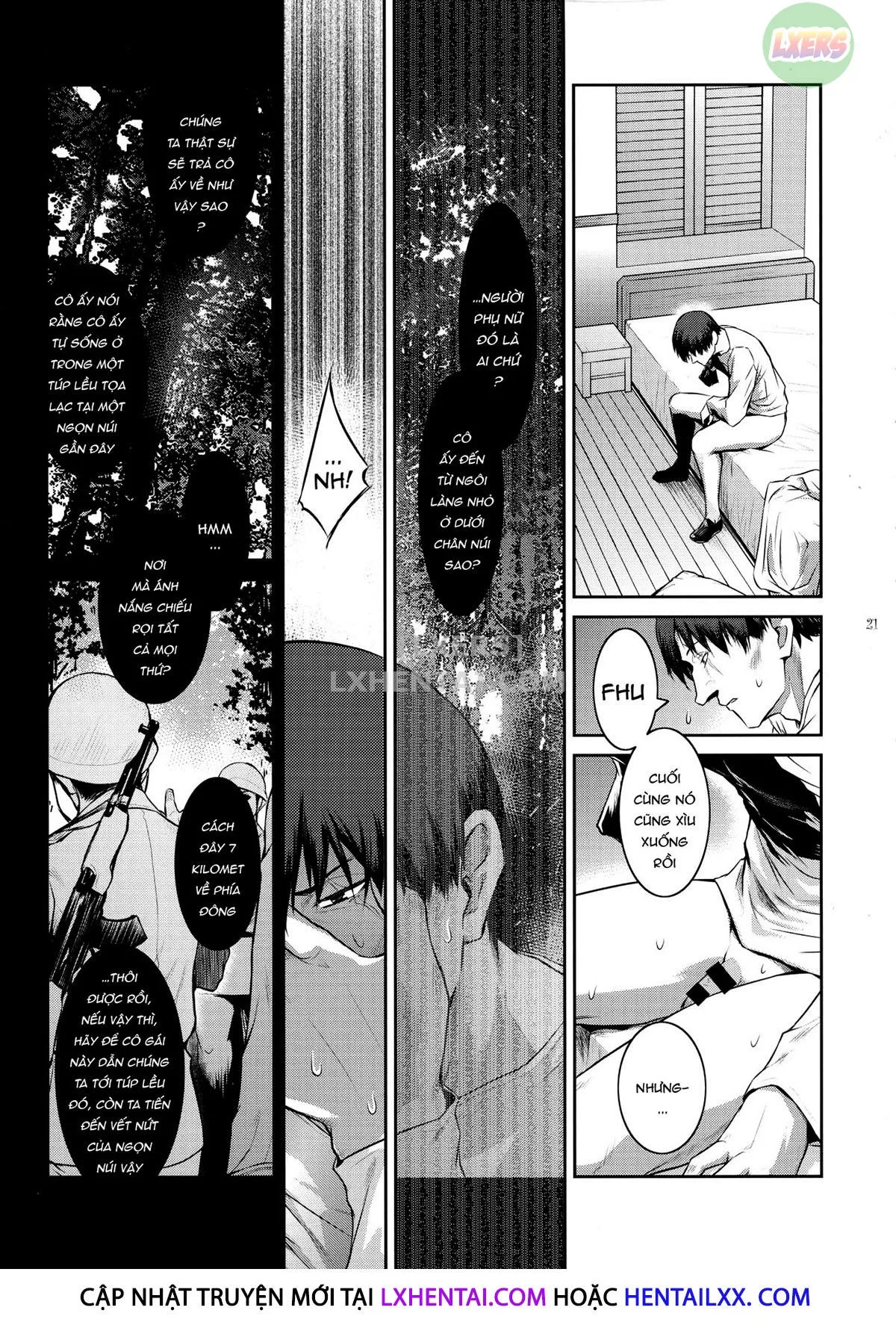HentaiVN.net - Ảnh 24 - Kyoukai. [キョウカイ] - Chap 4