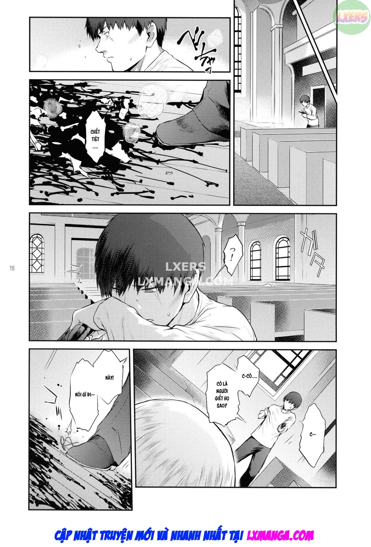 HentaiVN.net - Ảnh 21 - Kyoukai. [キョウカイ] - Chap 5