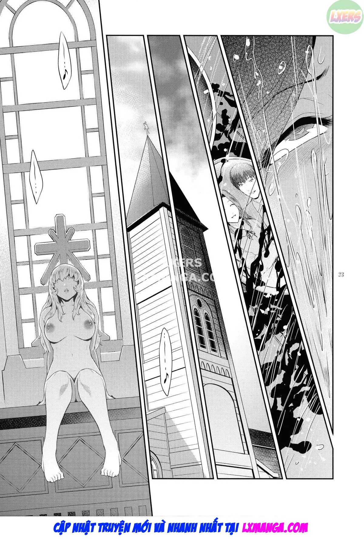 HentaiVN.net - Ảnh 25 - Kyoukai. [キョウカイ] - Chap 5