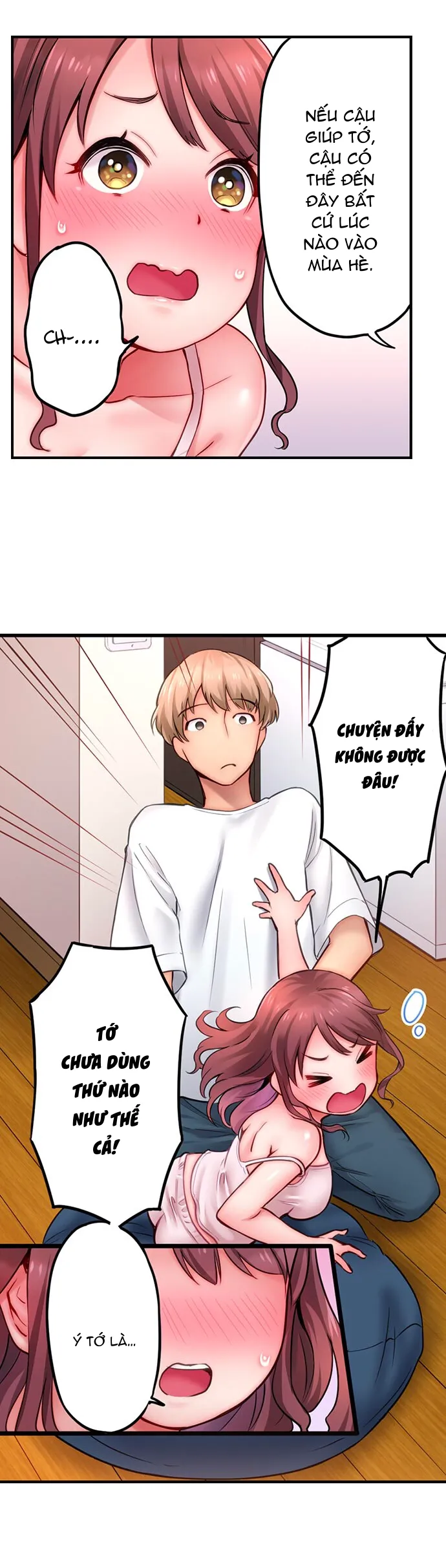 HentaiVN.net - Ảnh 11 - 60s Thiên Đường Nước Lũ [You’ll Cum in Less Than a Minute!] - Chap 1