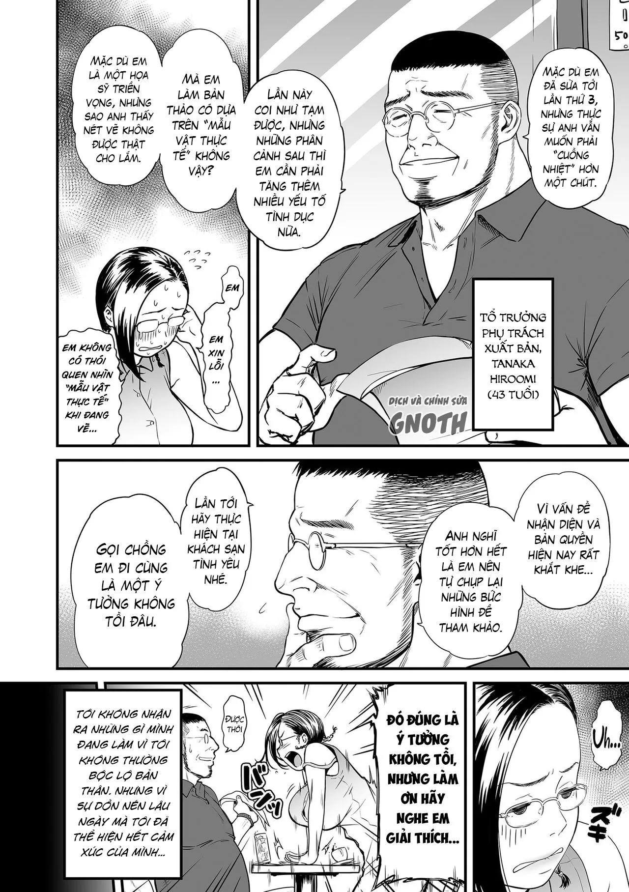 HentaiVN.net - Ảnh 13 - It’s Not a Fantasy That The Female Erotic Mangaka Is a Pervert - Chap 1
