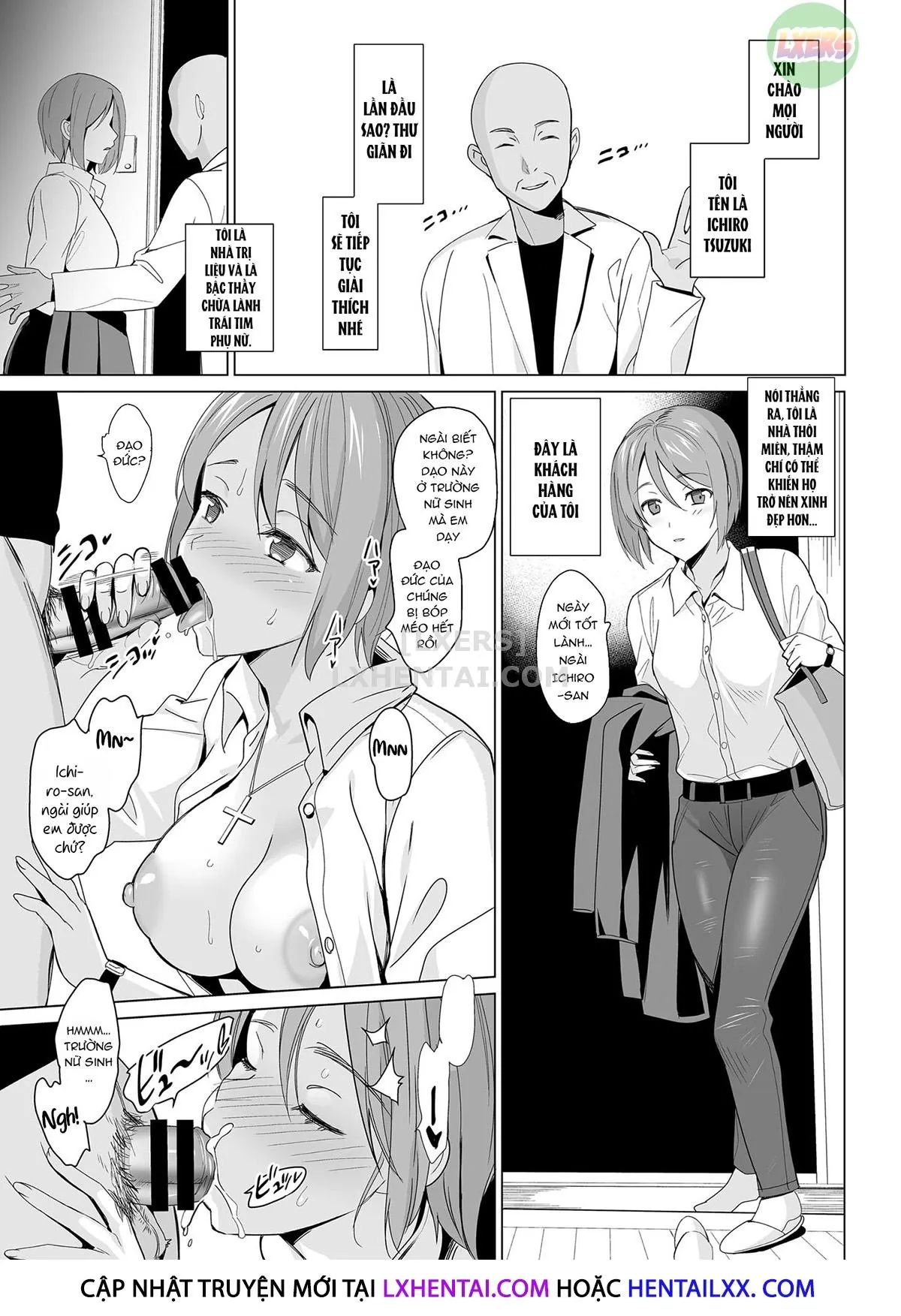 HentaiVN.net - Ảnh 6 - Shirayuri Sisters Capture [Shirayuri Shimai Kouryaku] - Chap 1