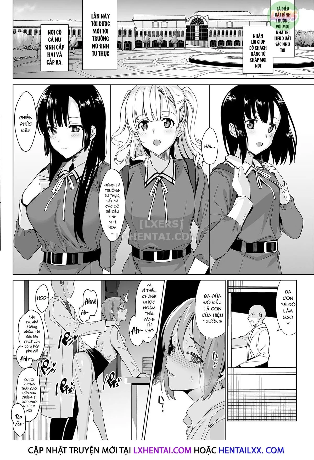 HentaiVN.net - Ảnh 7 - Shirayuri Sisters Capture [Shirayuri Shimai Kouryaku] - Chap 1