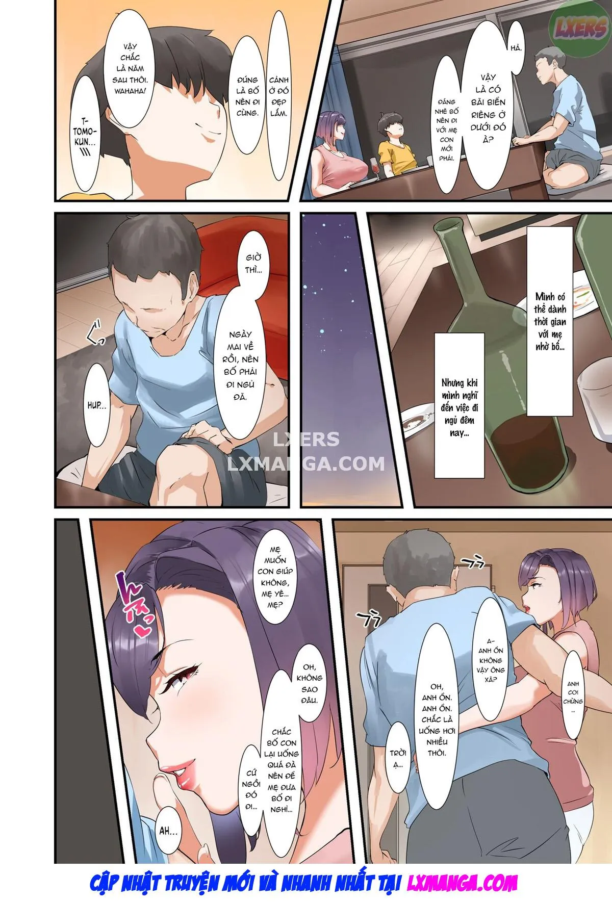 HentaiVN.net - Ảnh 27 - Musuko to Sex suru node Hahaoya wa Oyasumi Shimasu - Chap 2 - [END]