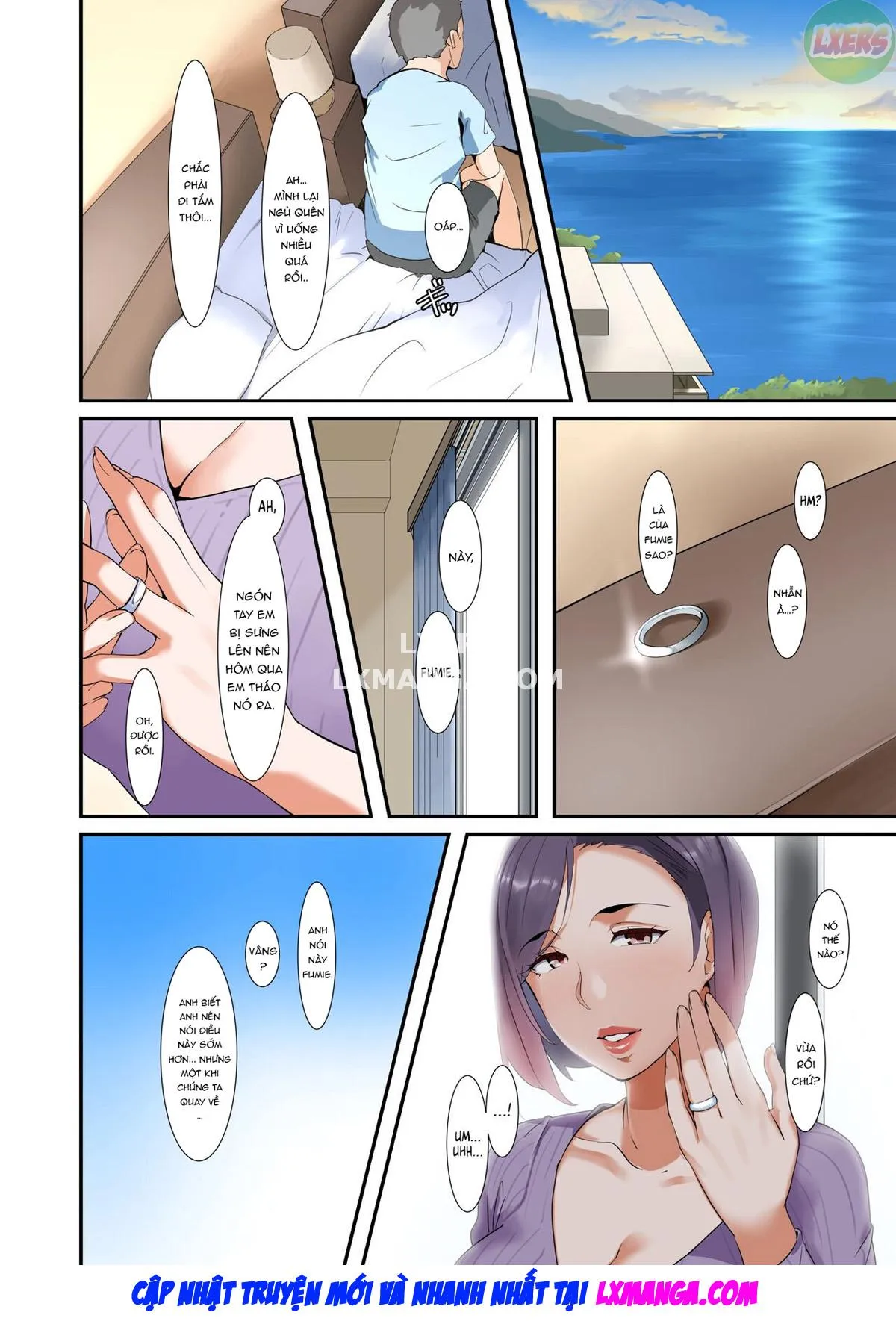 HentaiVN.net - Ảnh 37 - Musuko to Sex suru node Hahaoya wa Oyasumi Shimasu - Chap 2 - [END]