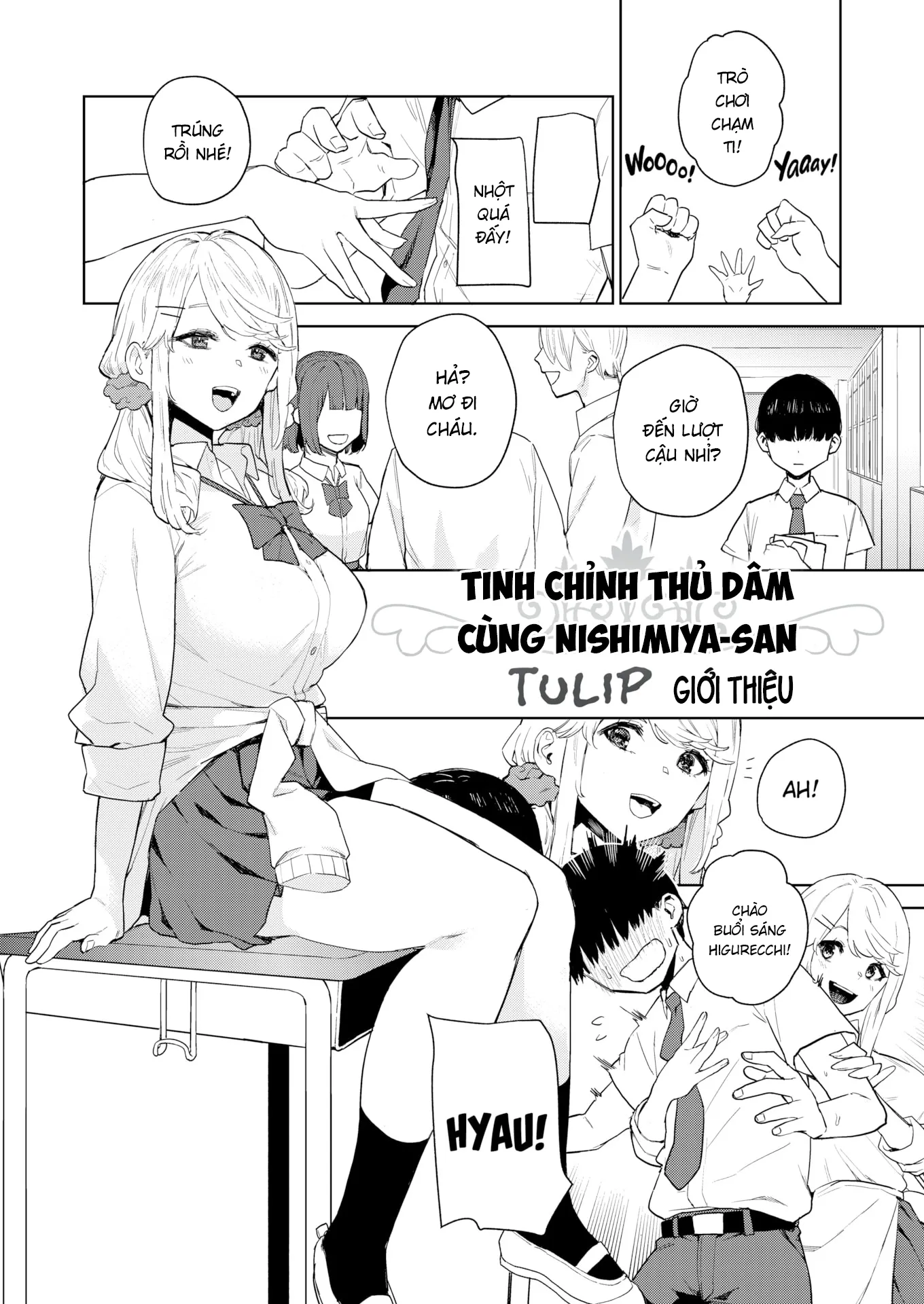 HentaiVN.net - Ảnh 3 - Kiểm soát xuất tinh cho Nishimiya-san - Chap 1