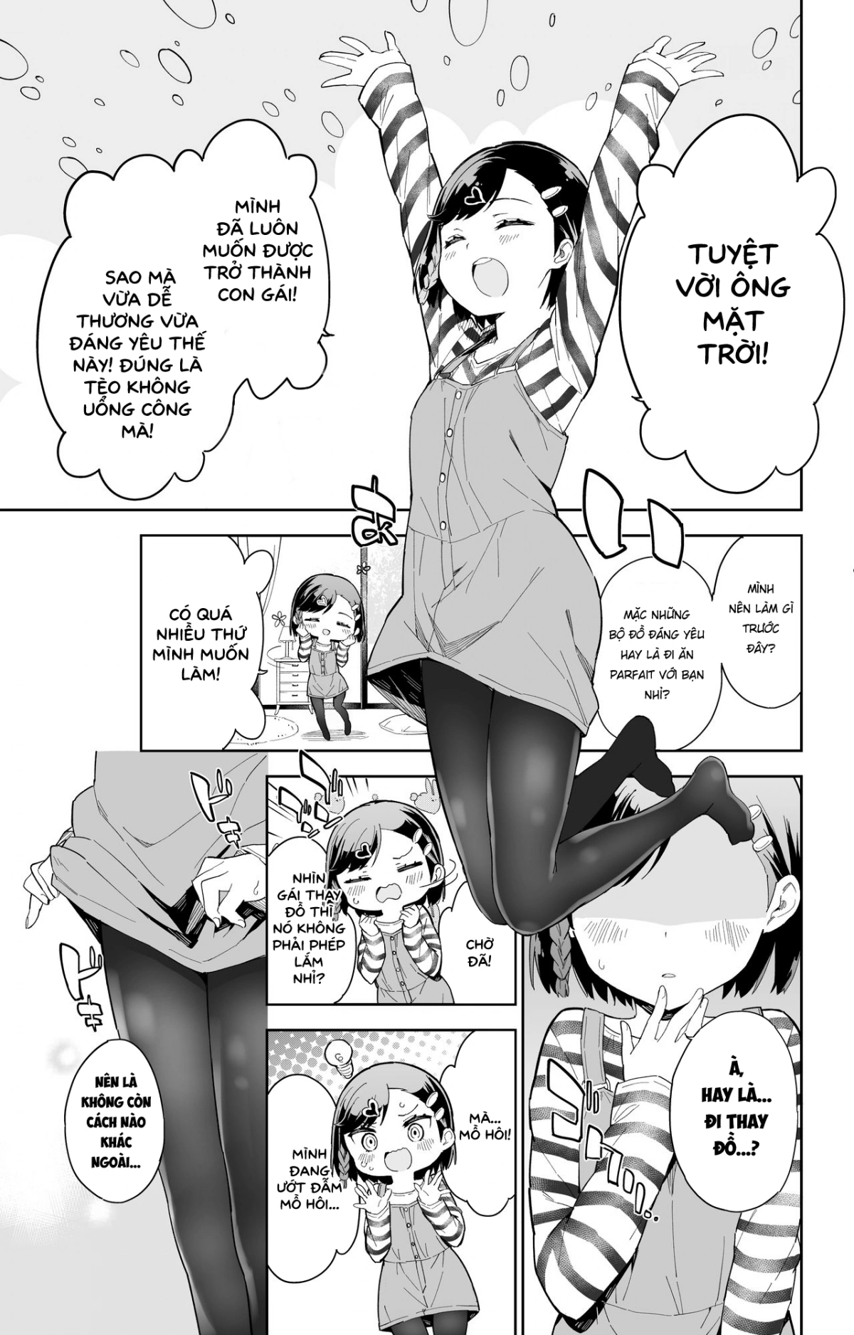 HentaiVN.net - Ảnh 3 - Urenai Mangaka, Joshi Shougakusei ni Naru [売れない漫画家、女子小学生になる] - Oneshot