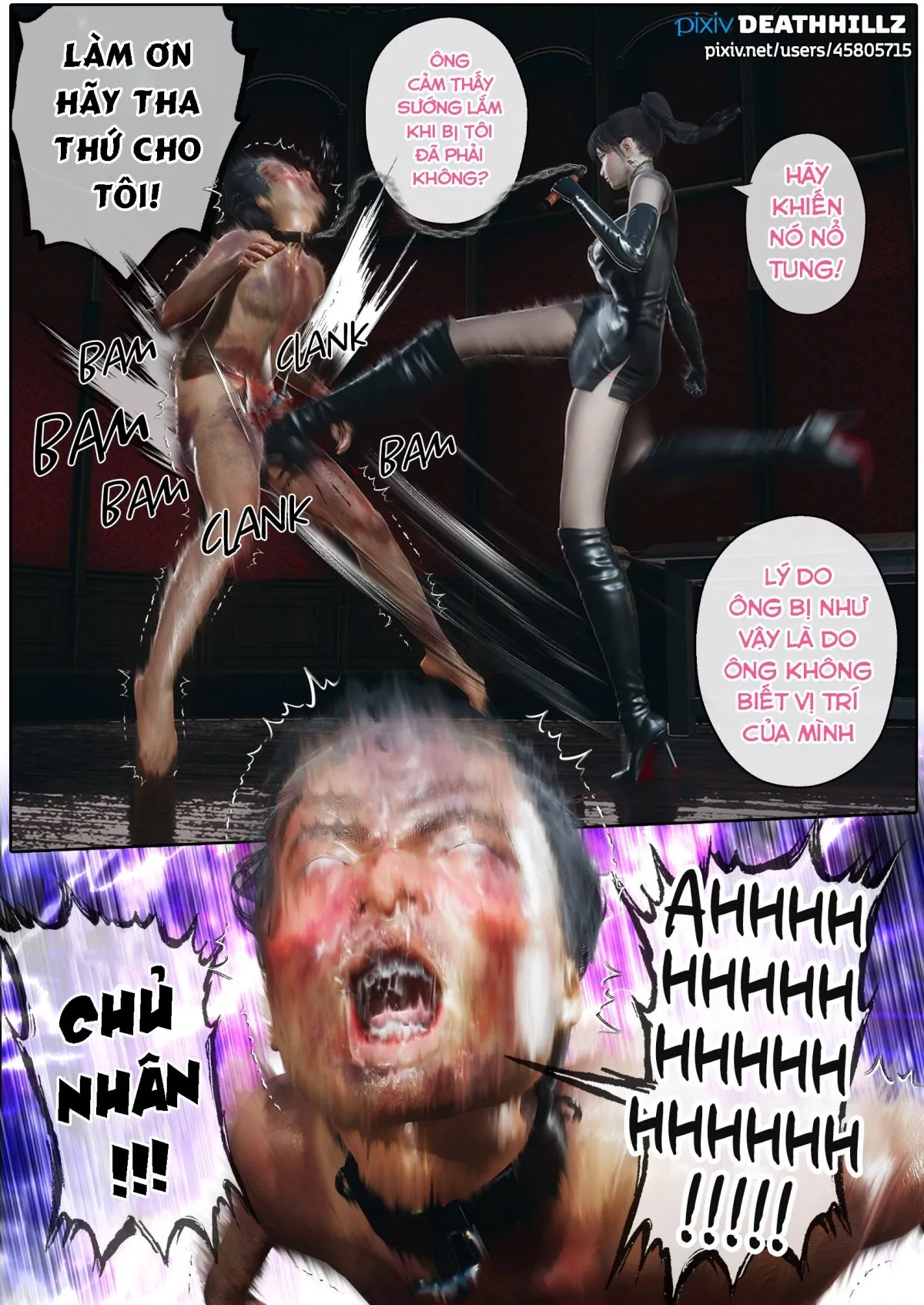 HentaiVN.net - Ảnh 36 - câu lạc bộ máu M 3 [Club M 3] - Chap 1