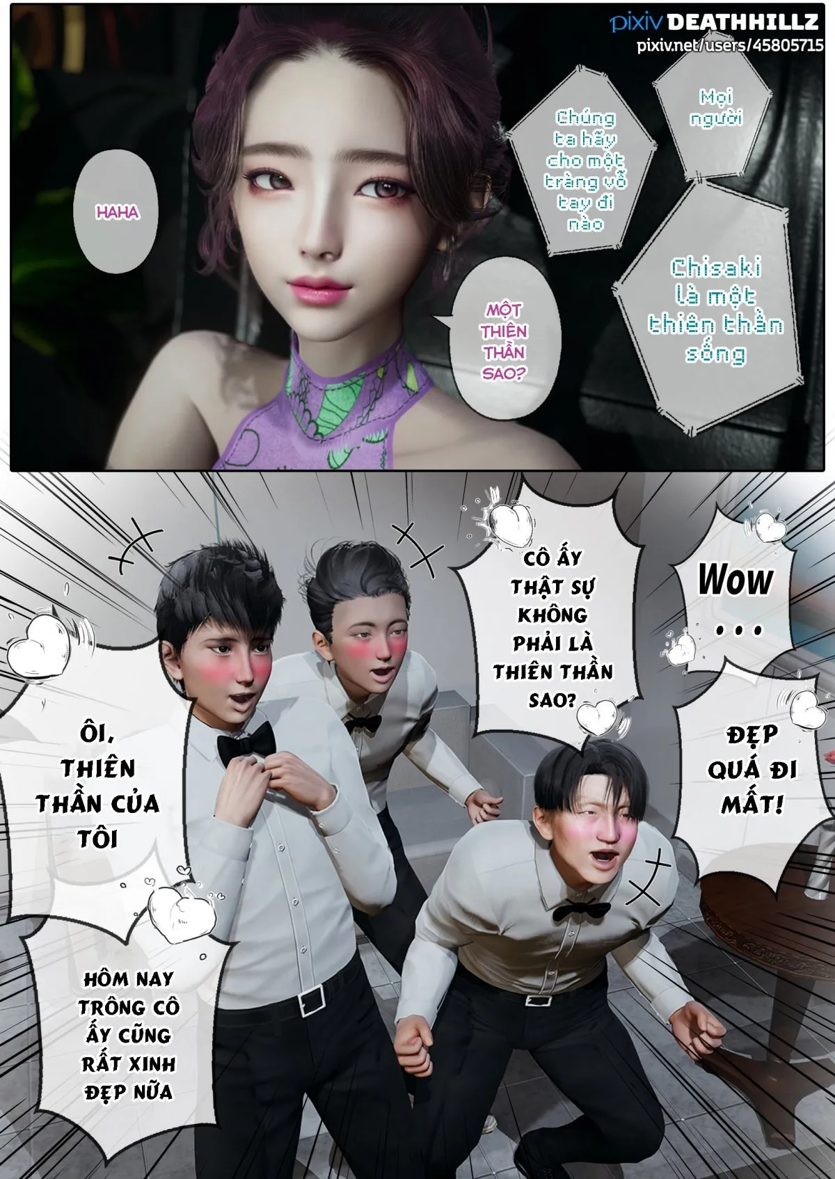 HentaiVN.net - Ảnh 11 - câu lạc bộ máu M 3 [Club M 3] - Chap 4.1