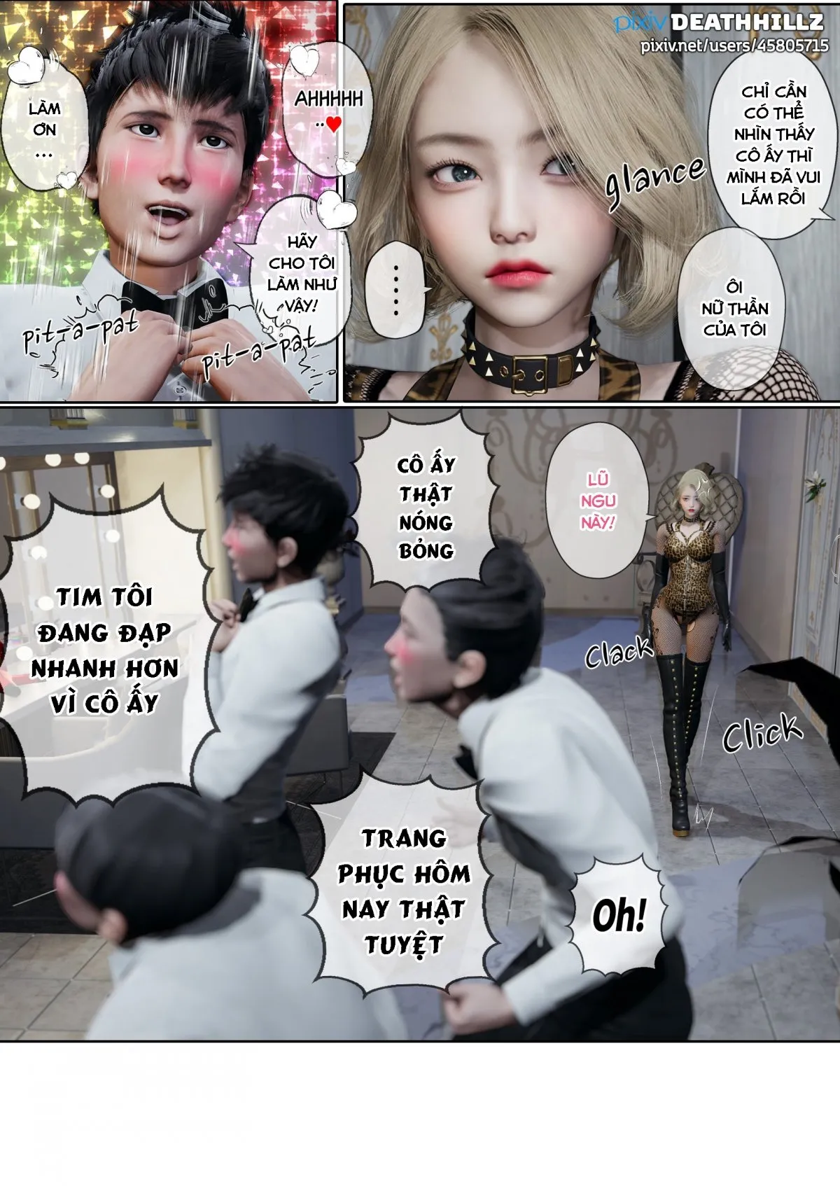 HentaiVN.net - Ảnh 13 - câu lạc bộ máu M 3 [Club M 3] - Chap 4.1