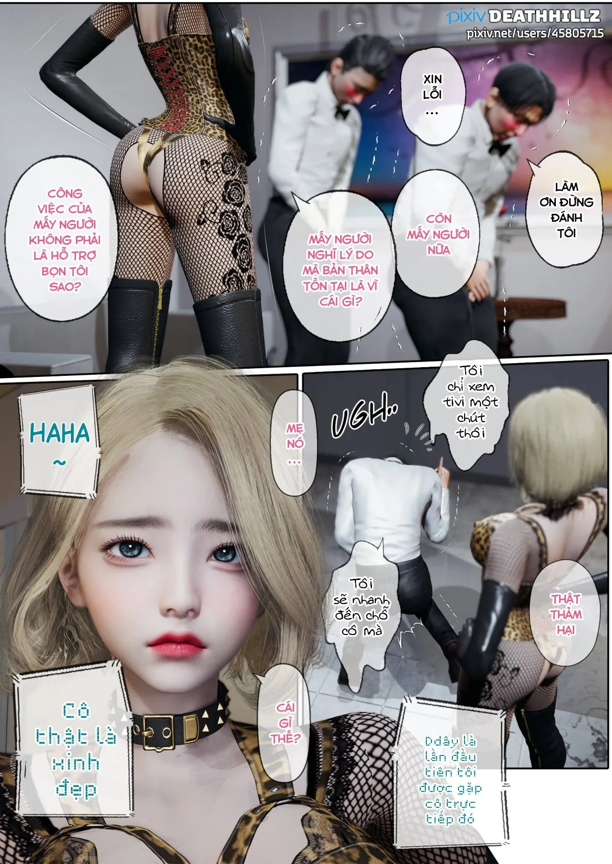 HentaiVN.net - Ảnh 16 - câu lạc bộ máu M 3 [Club M 3] - Chap 4.1