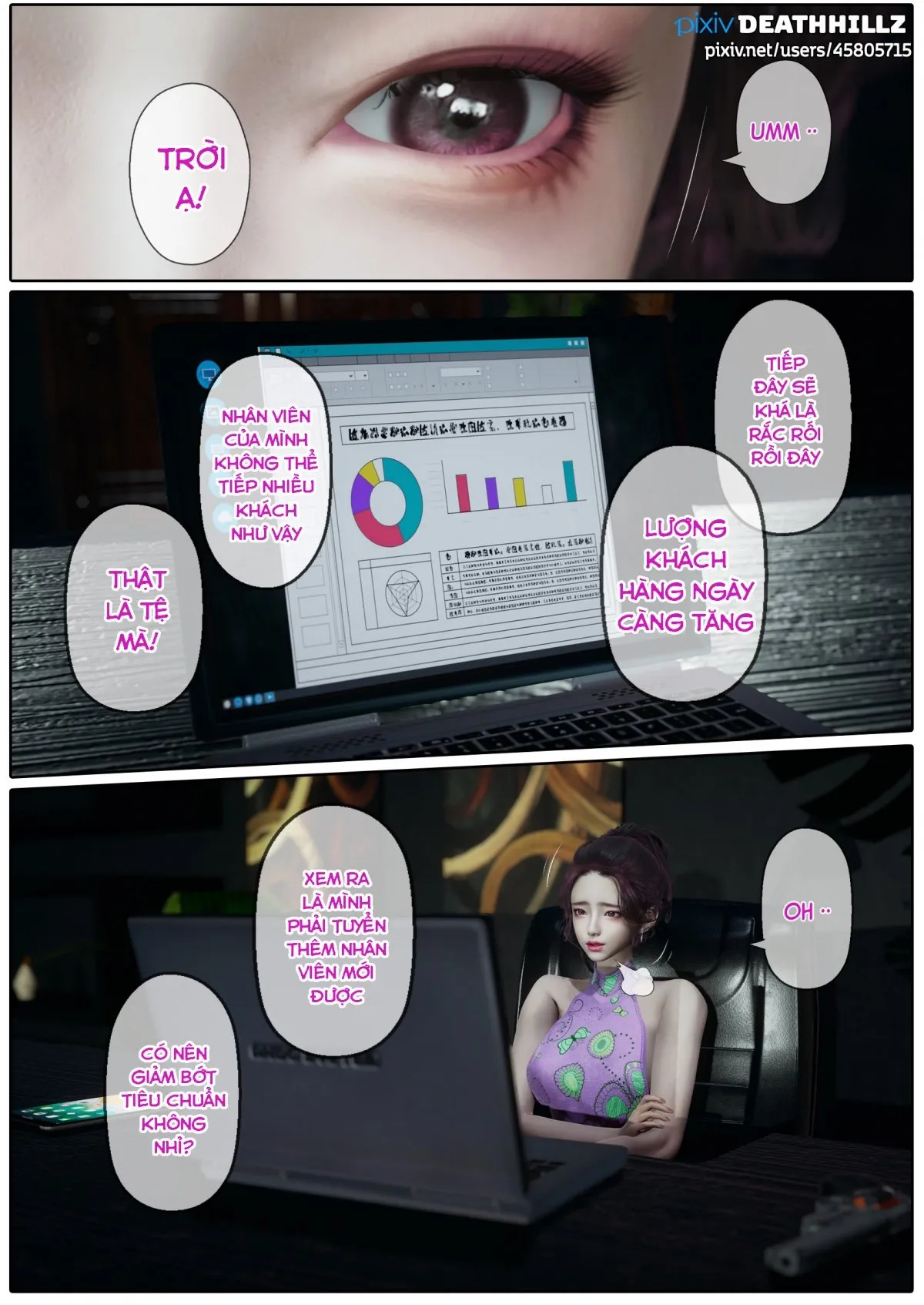 HentaiVN.net - Ảnh 4 - câu lạc bộ máu M 3 [Club M 3] - Chap 4.1