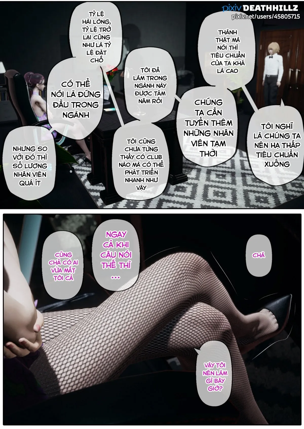 HentaiVN.net - Ảnh 6 - câu lạc bộ máu M 3 [Club M 3] - Chap 4.1