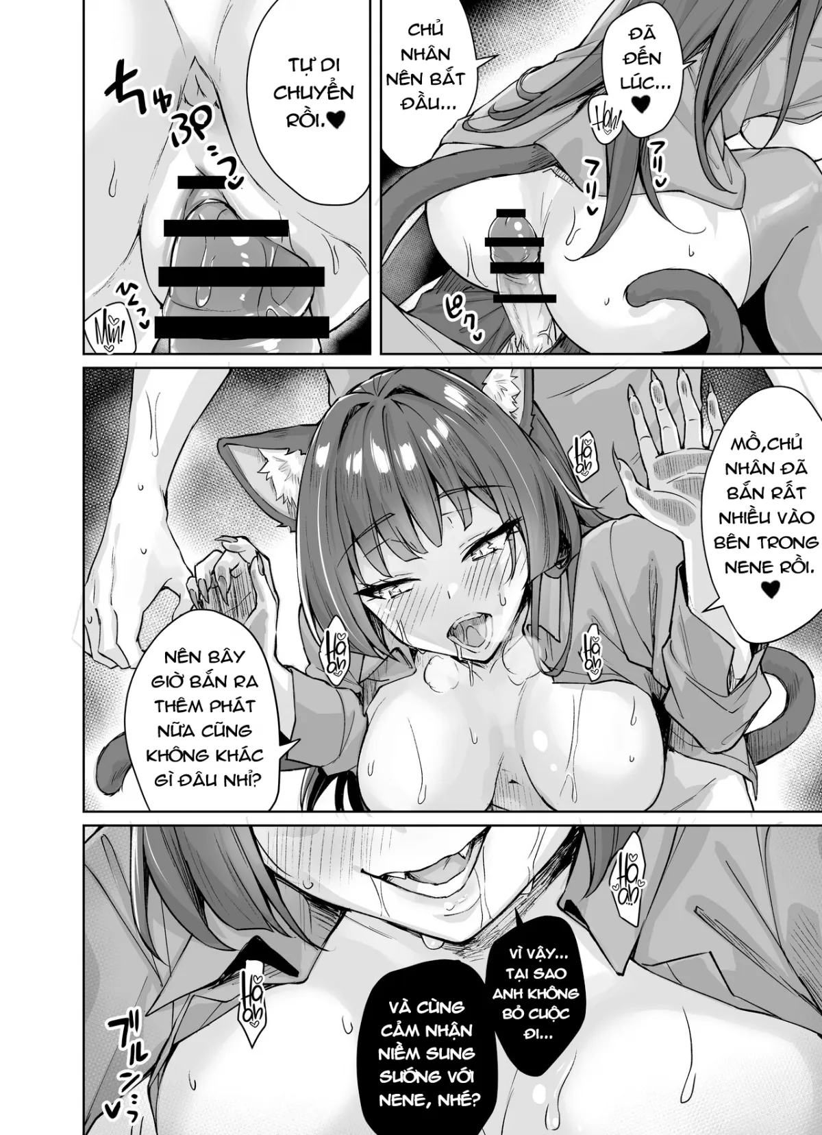 HentaiVN.net - Ảnh 25 - Câu Chuyện Về Nàng Mèo Yandere Của Tôi Vắt Khô Tôi Tới Kiệt Sức [Uchi no Yandere na Kaineko-chan ni Mechakucha ni Shiborarechau Hanashi; うちのヤンデレな飼い猫ちゃんにメチャクチャに搾られちゃう話。] - Oneshot(Tạm thời)