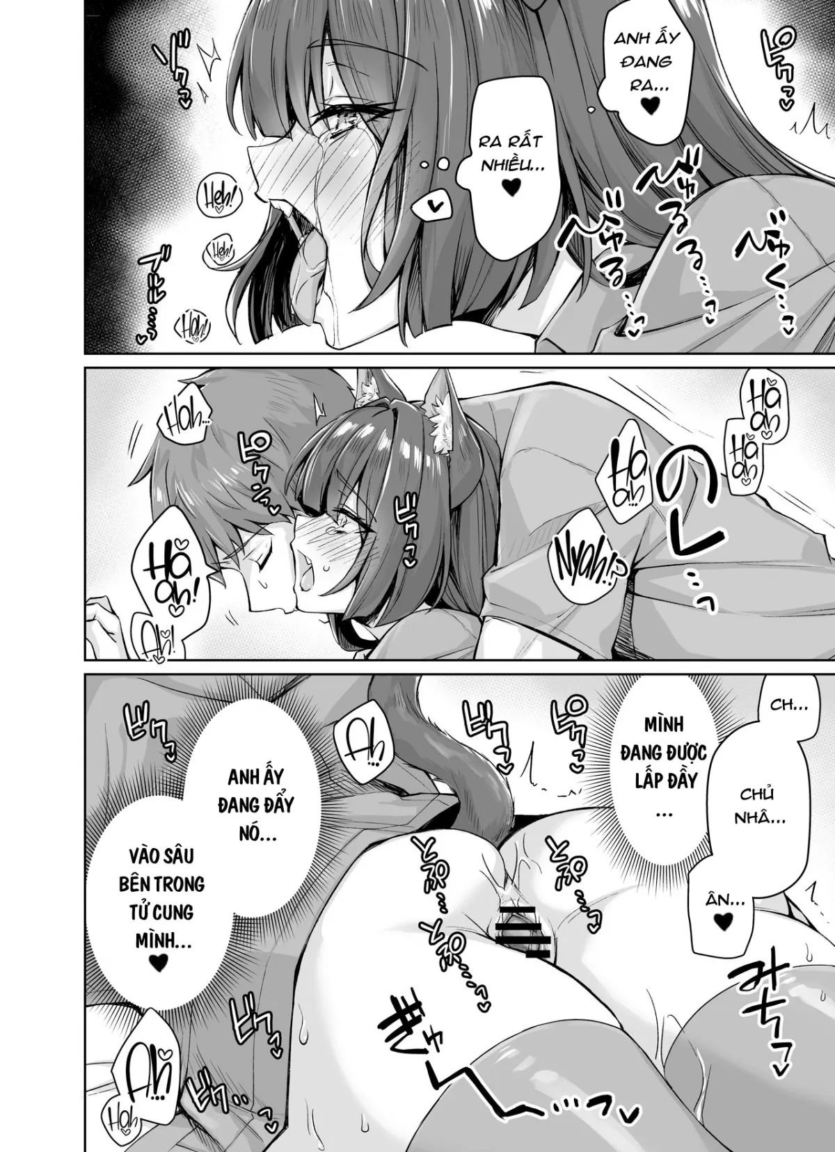 HentaiVN.net - Ảnh 31 - Câu Chuyện Về Nàng Mèo Yandere Của Tôi Vắt Khô Tôi Tới Kiệt Sức [Uchi no Yandere na Kaineko-chan ni Mechakucha ni Shiborarechau Hanashi; うちのヤンデレな飼い猫ちゃんにメチャクチャに搾られちゃう話。] - Oneshot(Tạm thời)