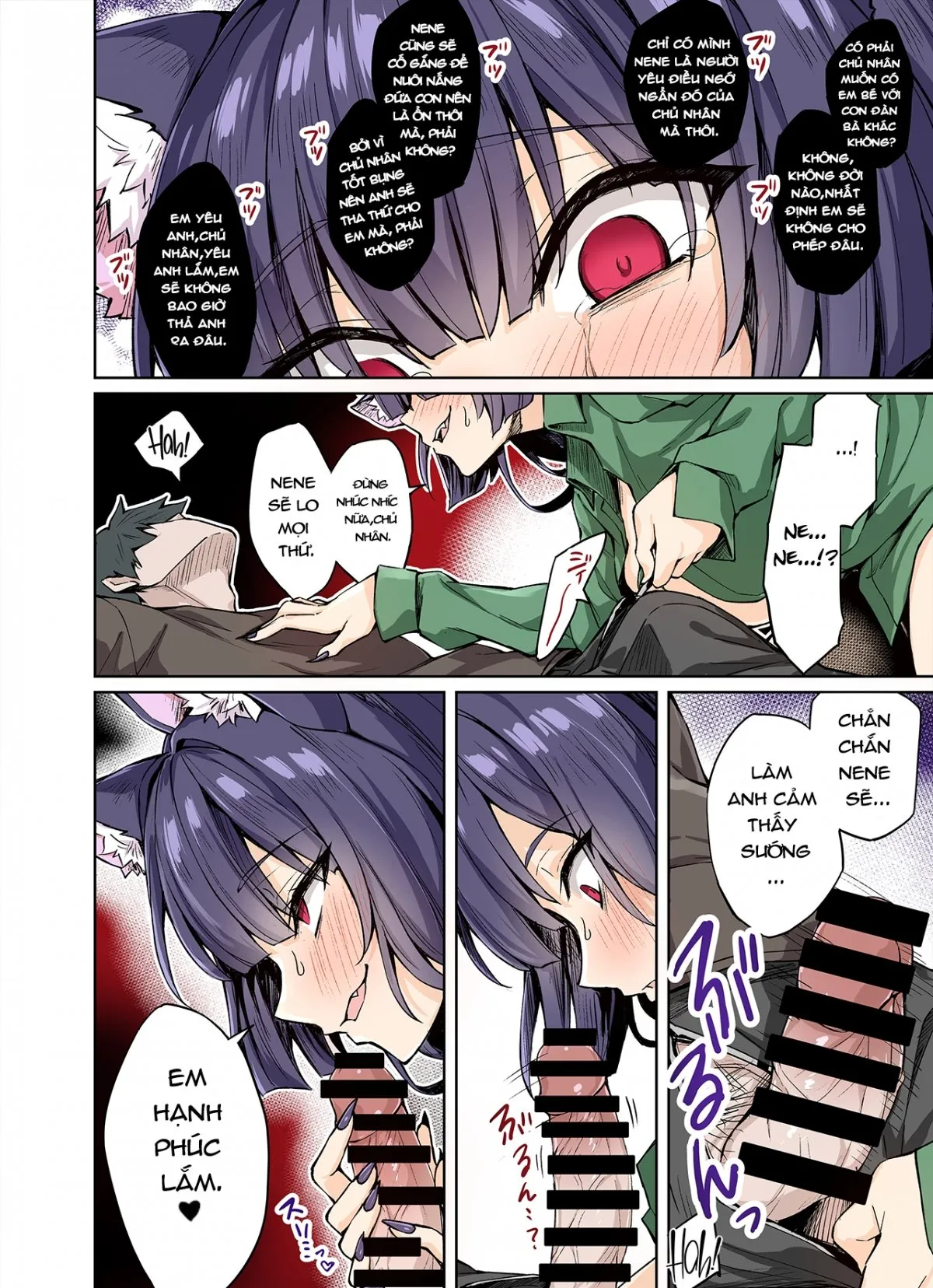 HentaiVN.net - Ảnh 13 - Câu Chuyện Về Nàng Mèo Yandere Của Tôi Vắt Khô Tôi Tới Kiệt Sức [Uchi no Yandere na Kaineko-chan ni Mechakucha ni Shiborarechau Hanashi; うちのヤンデレな飼い猫ちゃんにメチャクチャに搾られちゃう話。] - Full Màu