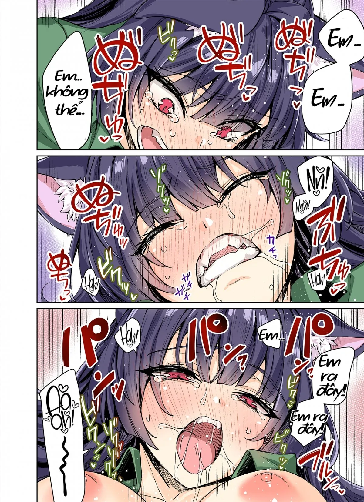 HentaiVN.net - Ảnh 43 - Câu Chuyện Về Nàng Mèo Yandere Của Tôi Vắt Khô Tôi Tới Kiệt Sức [Uchi no Yandere na Kaineko-chan ni Mechakucha ni Shiborarechau Hanashi; うちのヤンデレな飼い猫ちゃんにメチャクチャに搾られちゃう話。] - Full Màu