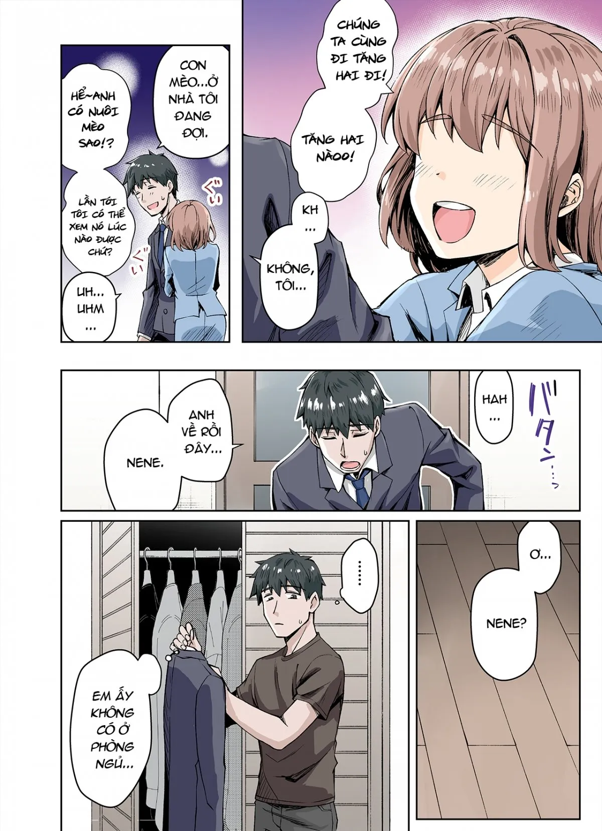 HentaiVN.net - Ảnh 5 - Câu Chuyện Về Nàng Mèo Yandere Của Tôi Vắt Khô Tôi Tới Kiệt Sức [Uchi no Yandere na Kaineko-chan ni Mechakucha ni Shiborarechau Hanashi; うちのヤンデレな飼い猫ちゃんにメチャクチャに搾られちゃう話。] - Full Màu