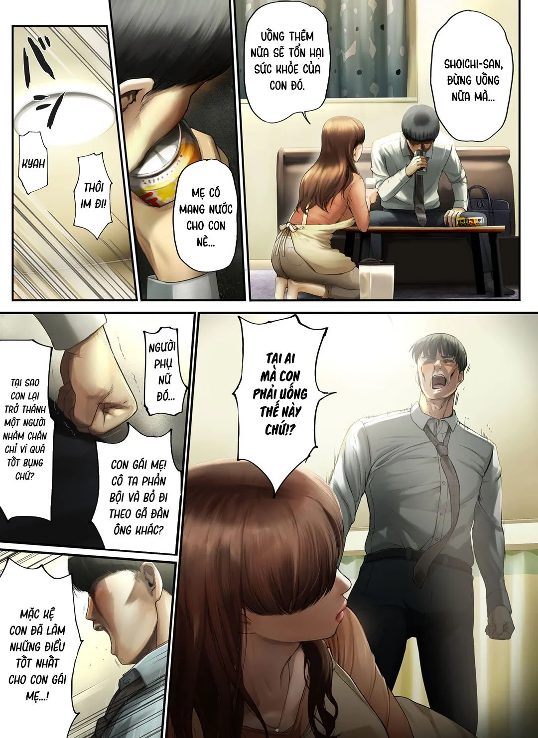 HentaiVN.net - Ảnh 8 - Mẹ và em vợ thay thế cho vợ tôi [...Yasashii Dake no Otoko... to Tsuma ni Sute Raretanode...] - Chap 1
