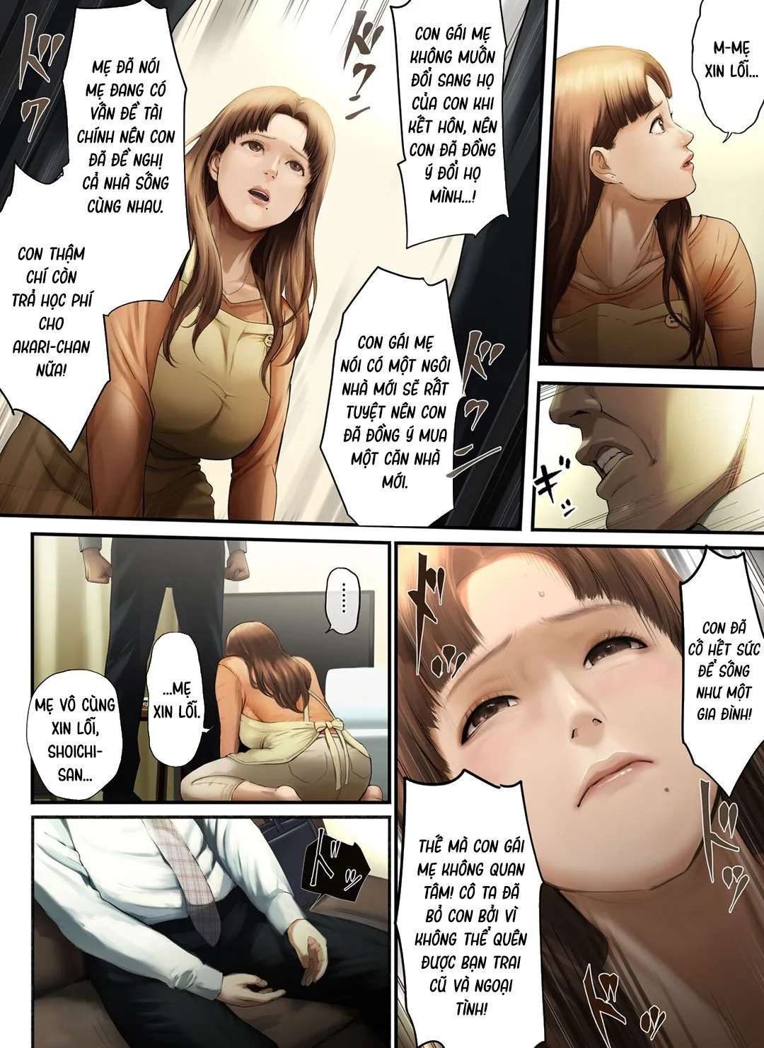HentaiVN.net - Ảnh 9 - Mẹ và em vợ thay thế cho vợ tôi [...Yasashii Dake no Otoko... to Tsuma ni Sute Raretanode...] - Chap 1