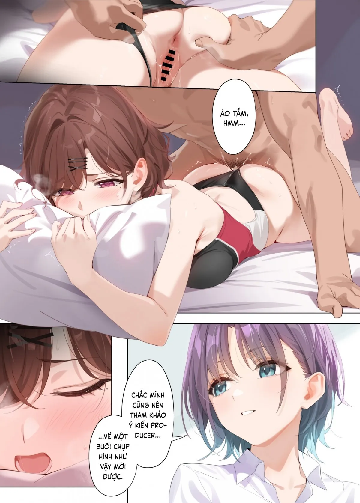 HentaiVN.net - Ảnh 36 - Mộng Ước Đêm Hè [Manatsu no Yoru no Yume; 真夏の夜の夢] - Oneshot (?)