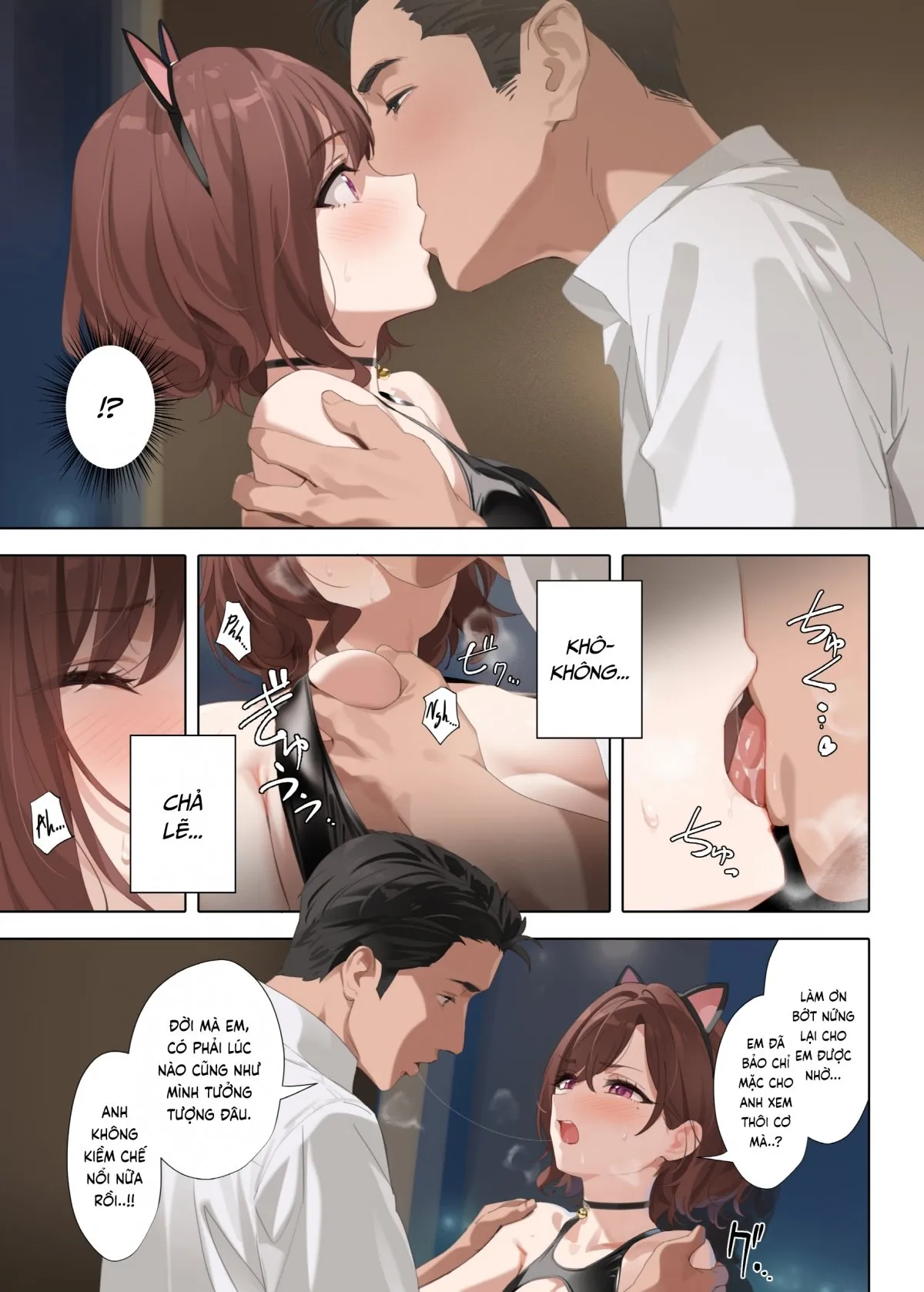 HentaiVN.net - Ảnh 7 - Mộng Ước Đêm Hè [Manatsu no Yoru no Yume; 真夏の夜の夢] - Oneshot (?)