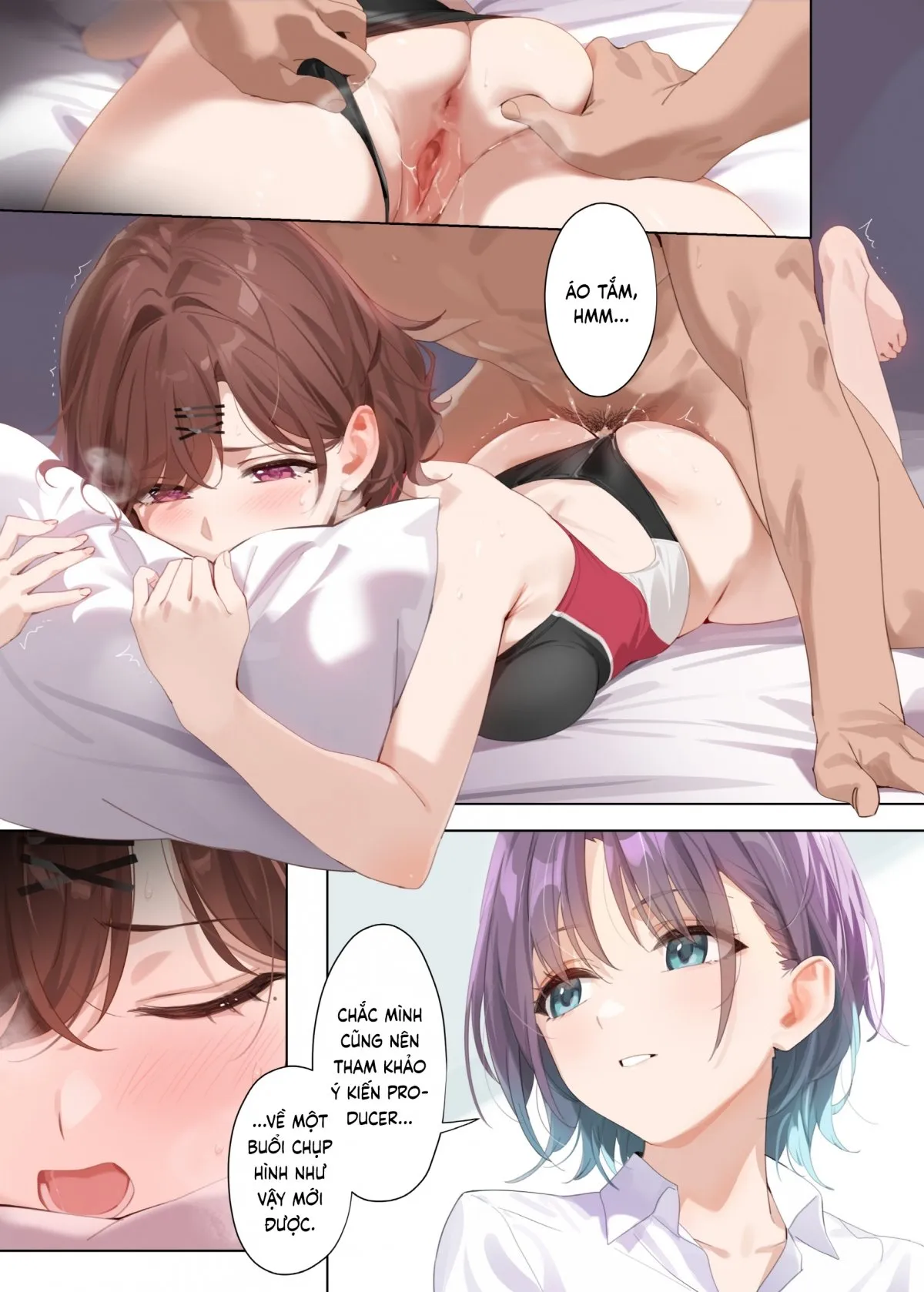 HentaiVN.net - Ảnh 37 - Mộng Ước Đêm Hè [Manatsu no Yoru no Yume; 真夏の夜の夢] - Oneshot Không che