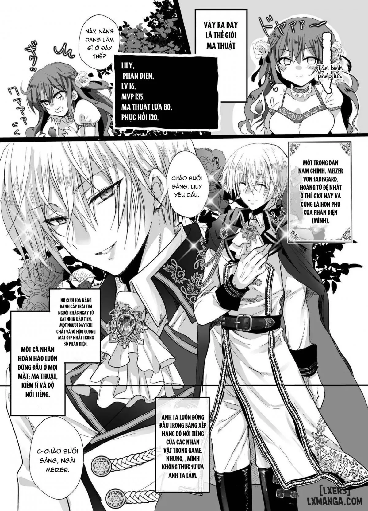 HentaiVN.net - Ảnh 4 - Mob Oshi JK no Akuyaku Reijou Isekai Tensei ~Hisan~ [JK's Tragic Isekai Reincarnation as the Villainess ~But My Precious Side Character!] - Chap 1