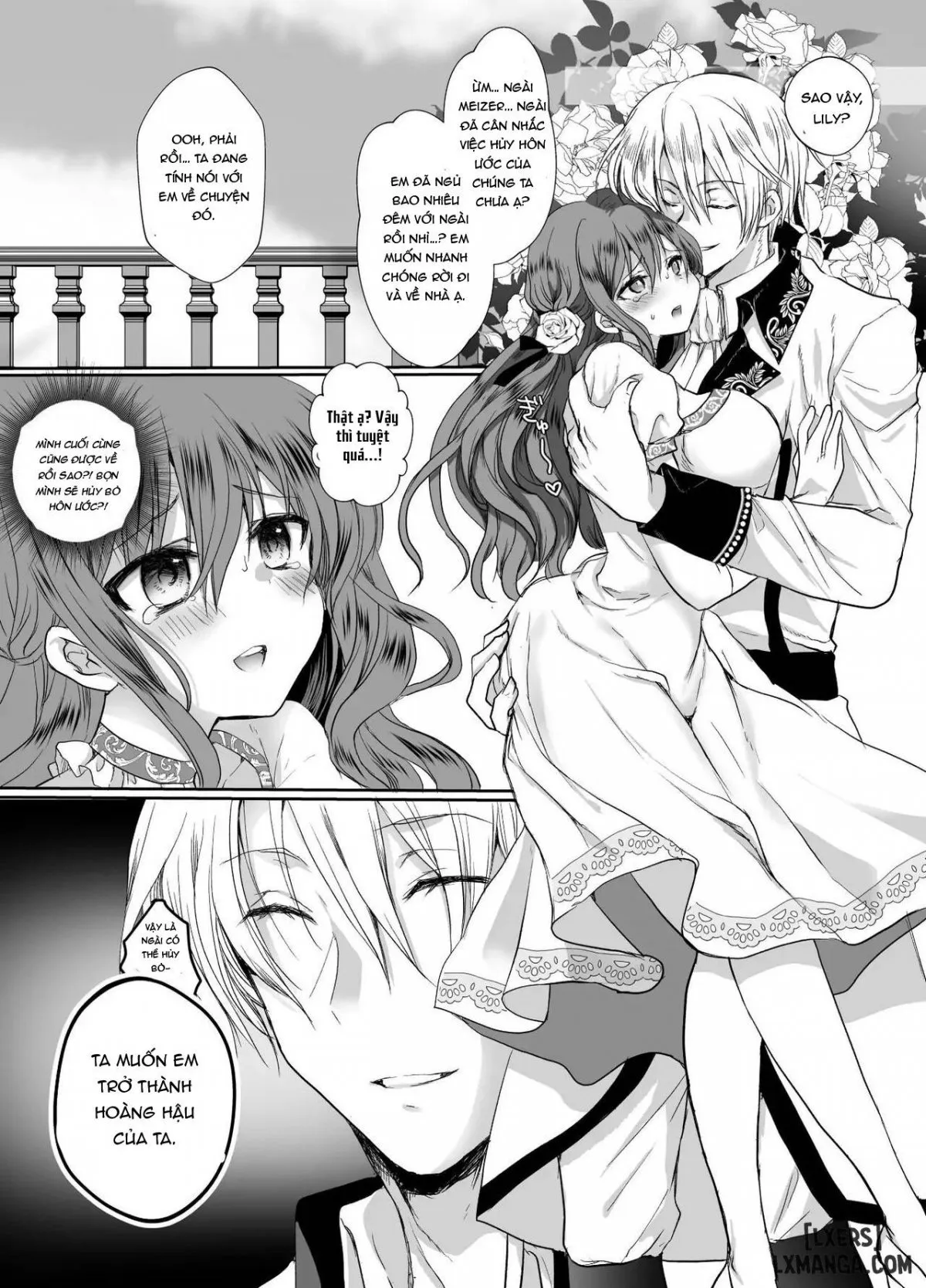 HentaiVN.net - Ảnh 53 - Mob Oshi JK no Akuyaku Reijou Isekai Tensei ~Hisan~ [JK's Tragic Isekai Reincarnation as the Villainess ~But My Precious Side Character!] - Chap 1