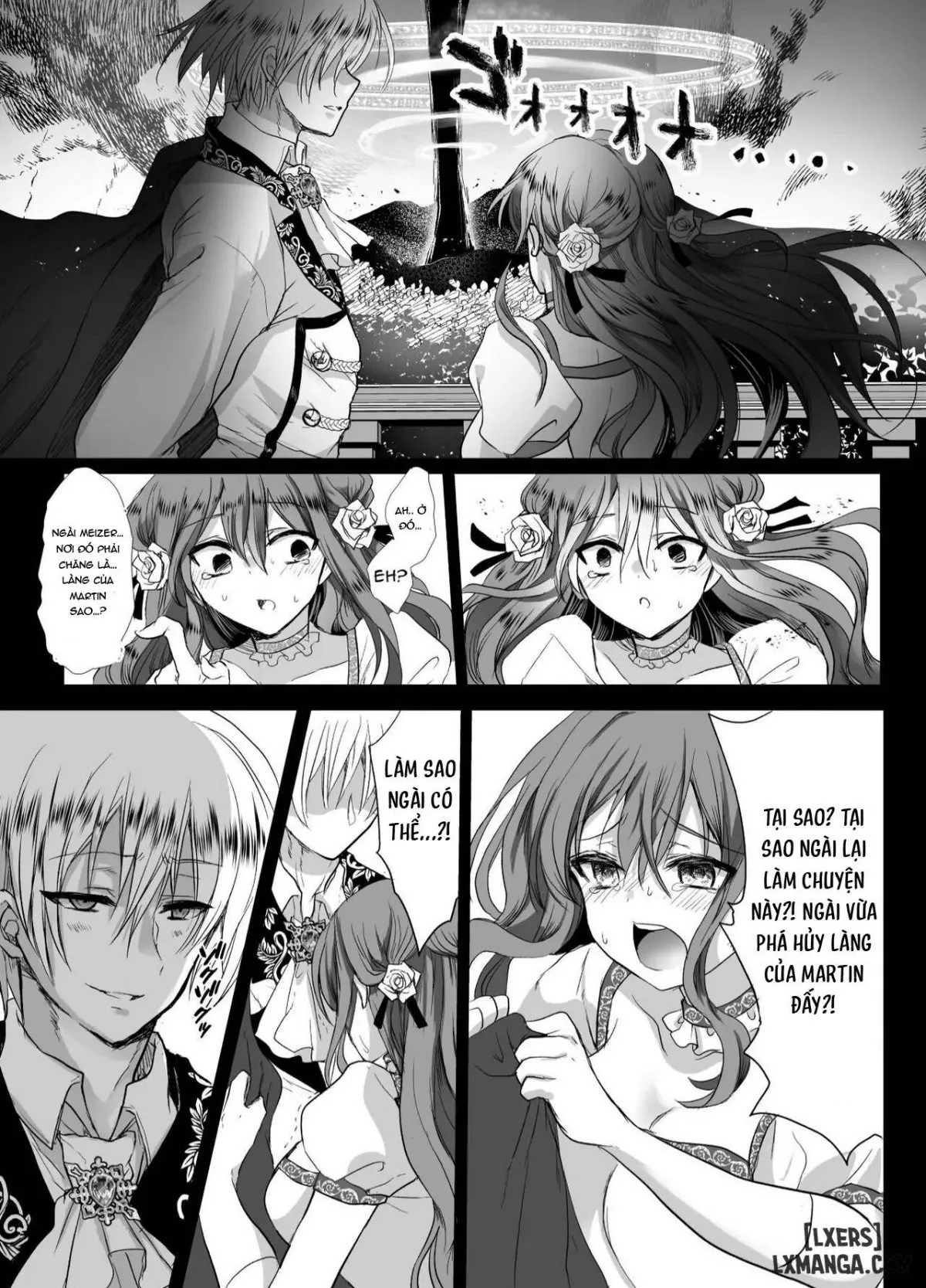 HentaiVN.net - Ảnh 55 - Mob Oshi JK no Akuyaku Reijou Isekai Tensei ~Hisan~ [JK's Tragic Isekai Reincarnation as the Villainess ~But My Precious Side Character!] - Chap 1